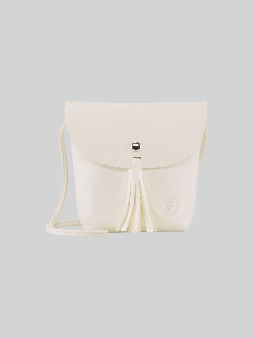 TTIDA S shoulder bag with magnetic fastening by Denim Female, white
