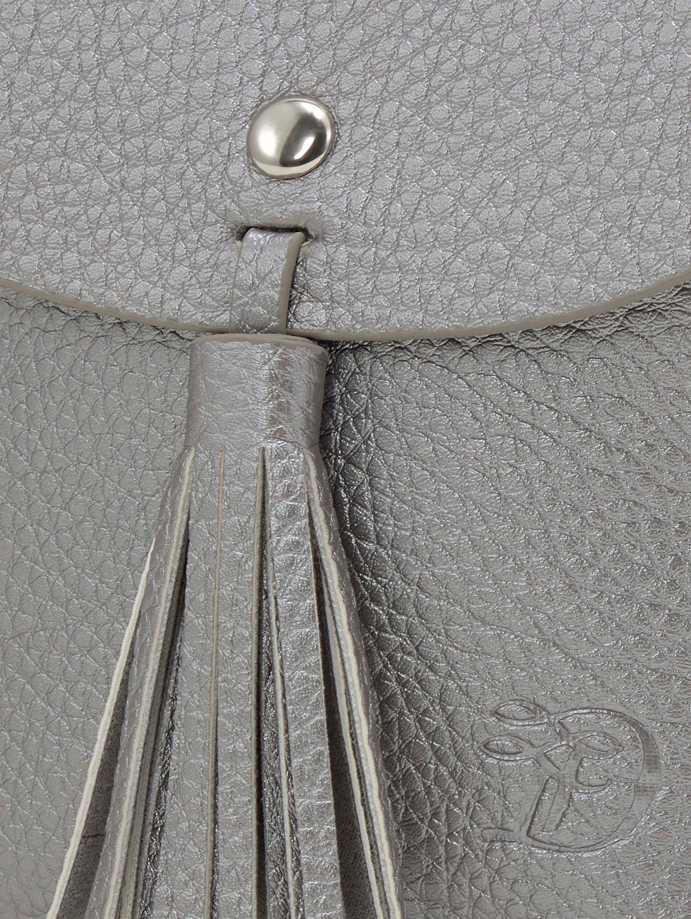 TTIDA S schoudertas met magneetsluiting - silber_silver - 