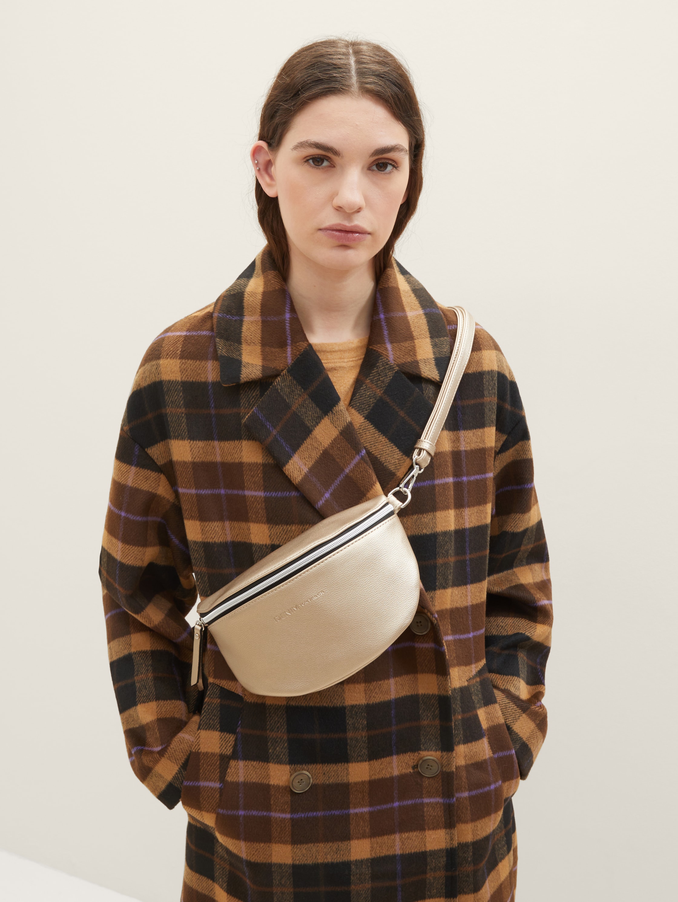 TTROSIE Gürteltasche aus Lederimitat - gold - 