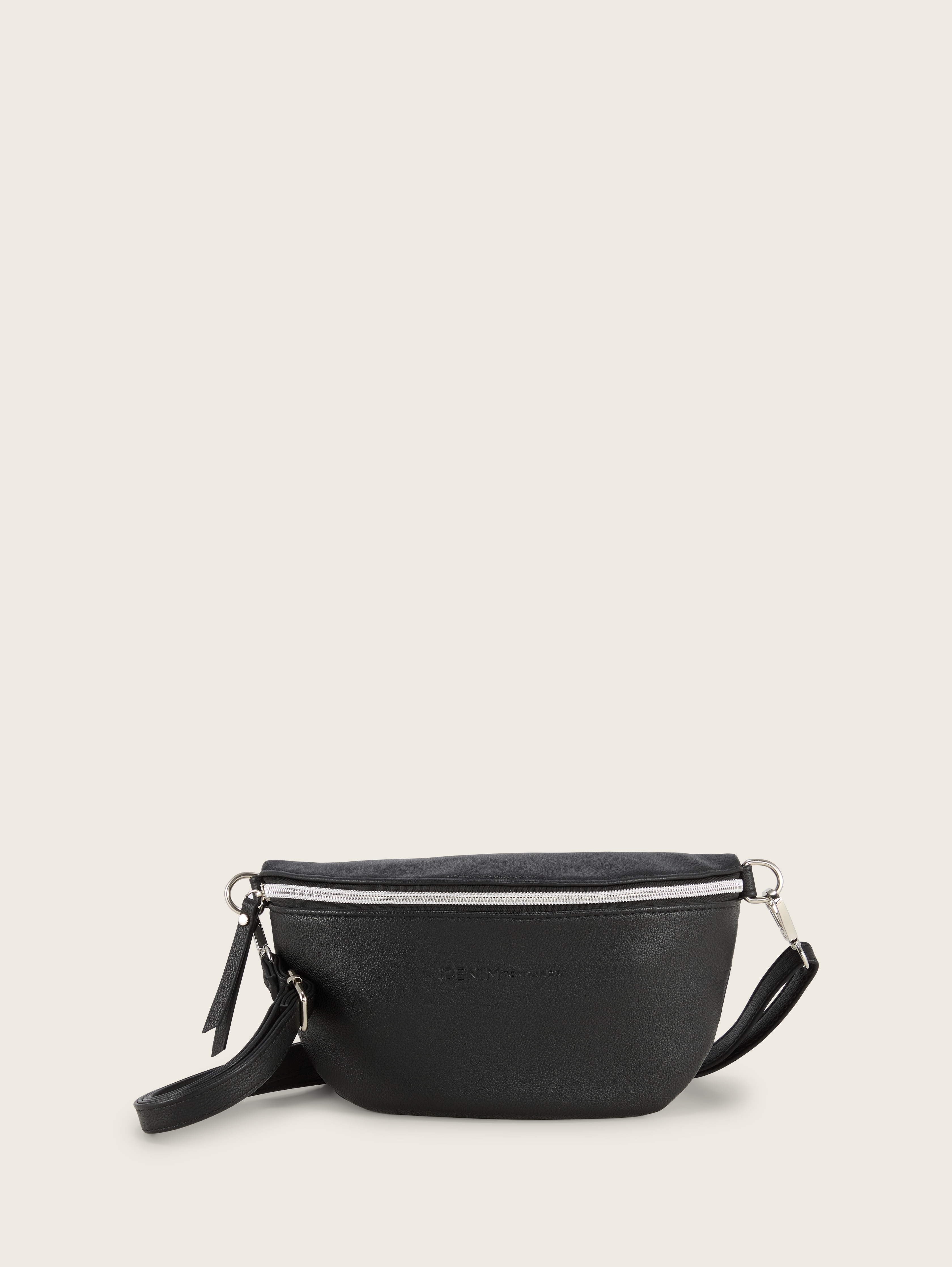 TTROSIE Gürteltasche aus Lederimitat von Denim Female, schwarz / black