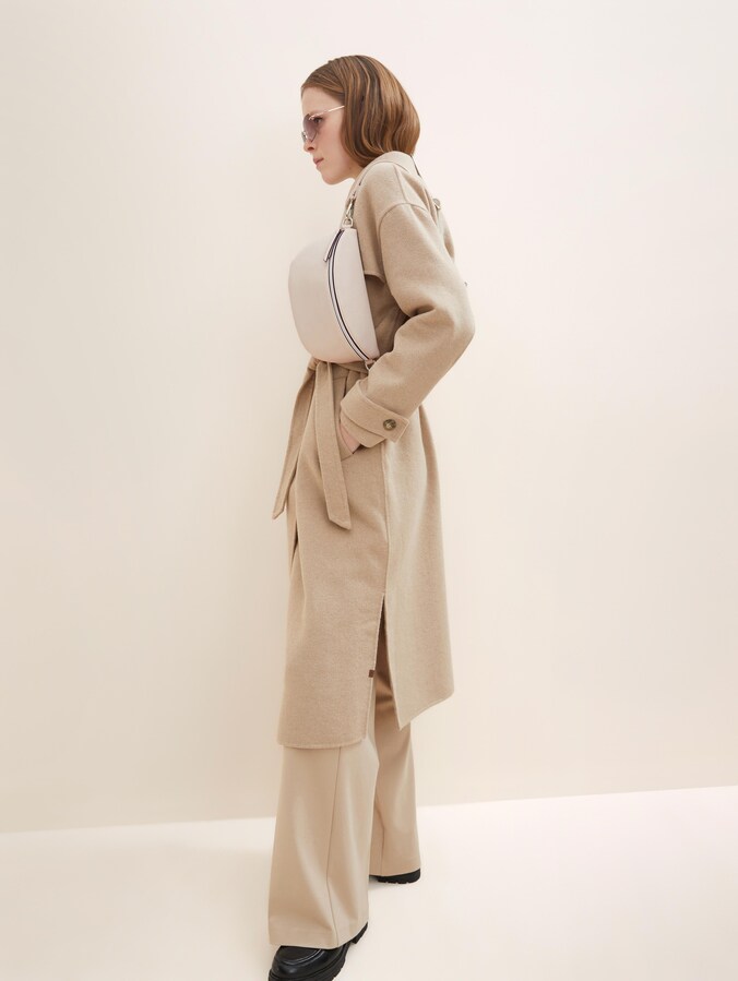 TTROSIE Gürteltasche aus Lederimitat von Denim Female, nude