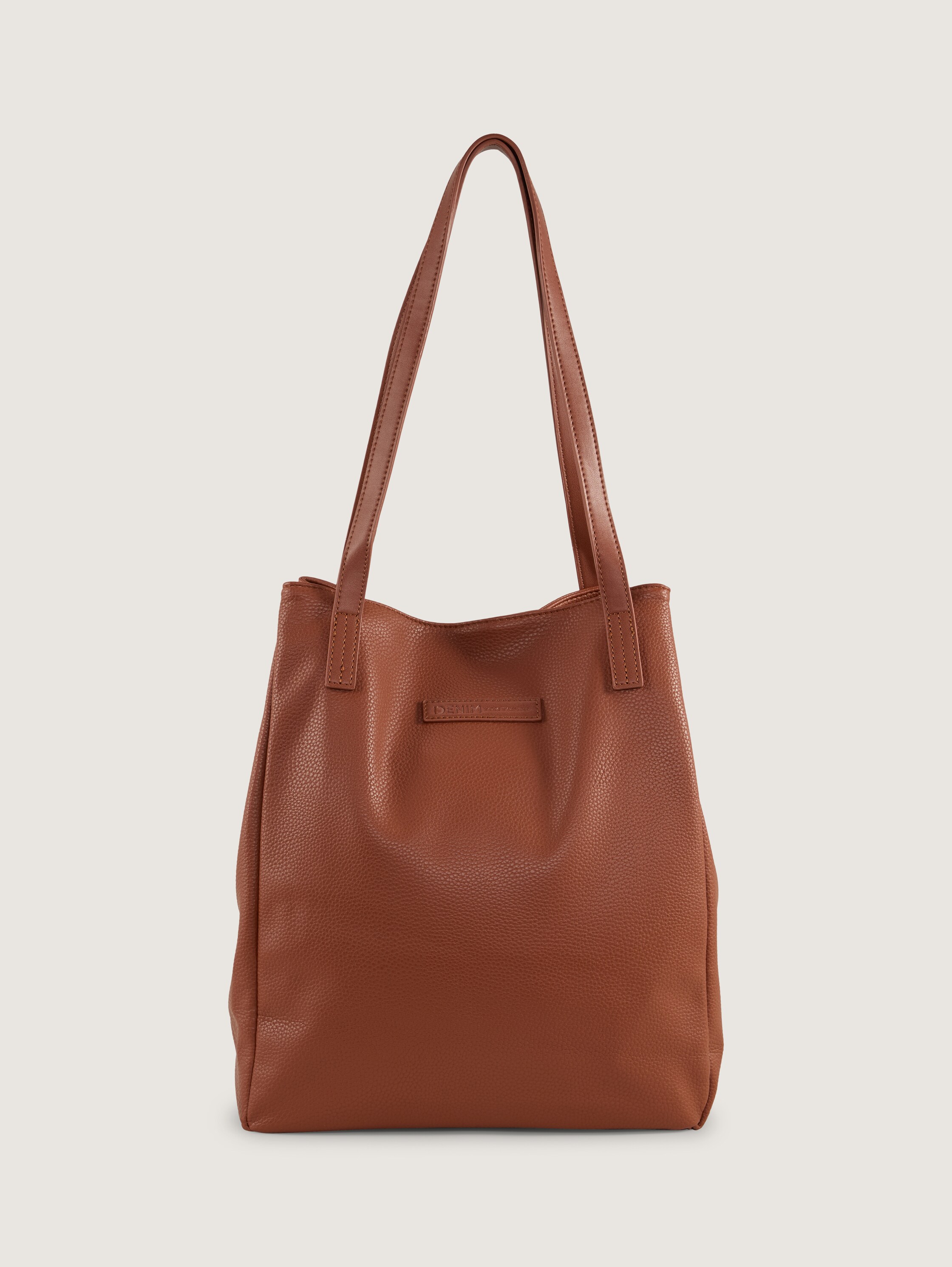 TTARONA L Shopper in faux leather - cognac_brandy - 