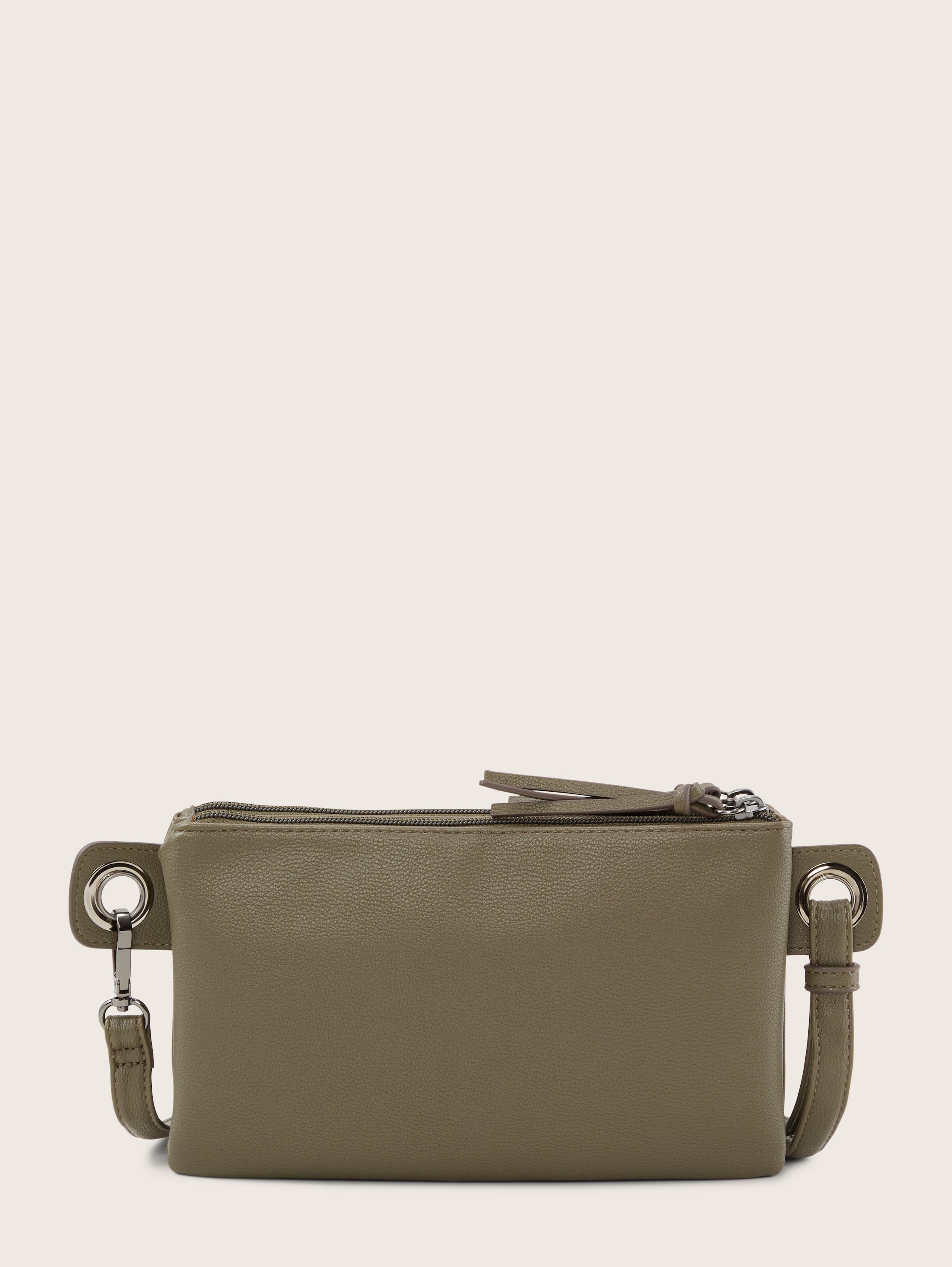 Aila Umhängetasche mit Gürteltaschenfunktion - khaki / khaki - Produkt-Rückansicht