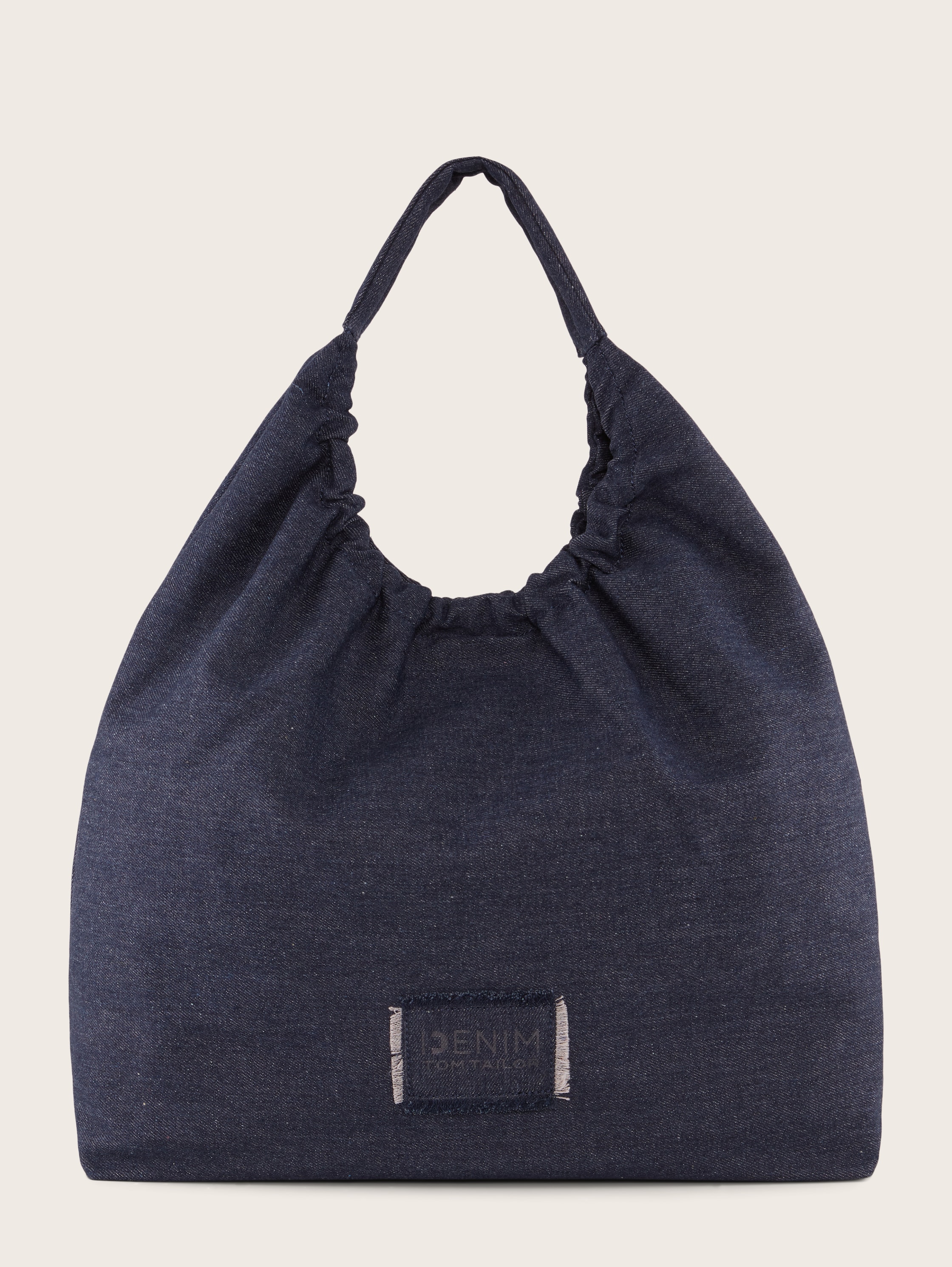 Leslie Shopper aus Denim - dark blue - Vorder-Produkt-Ansicht