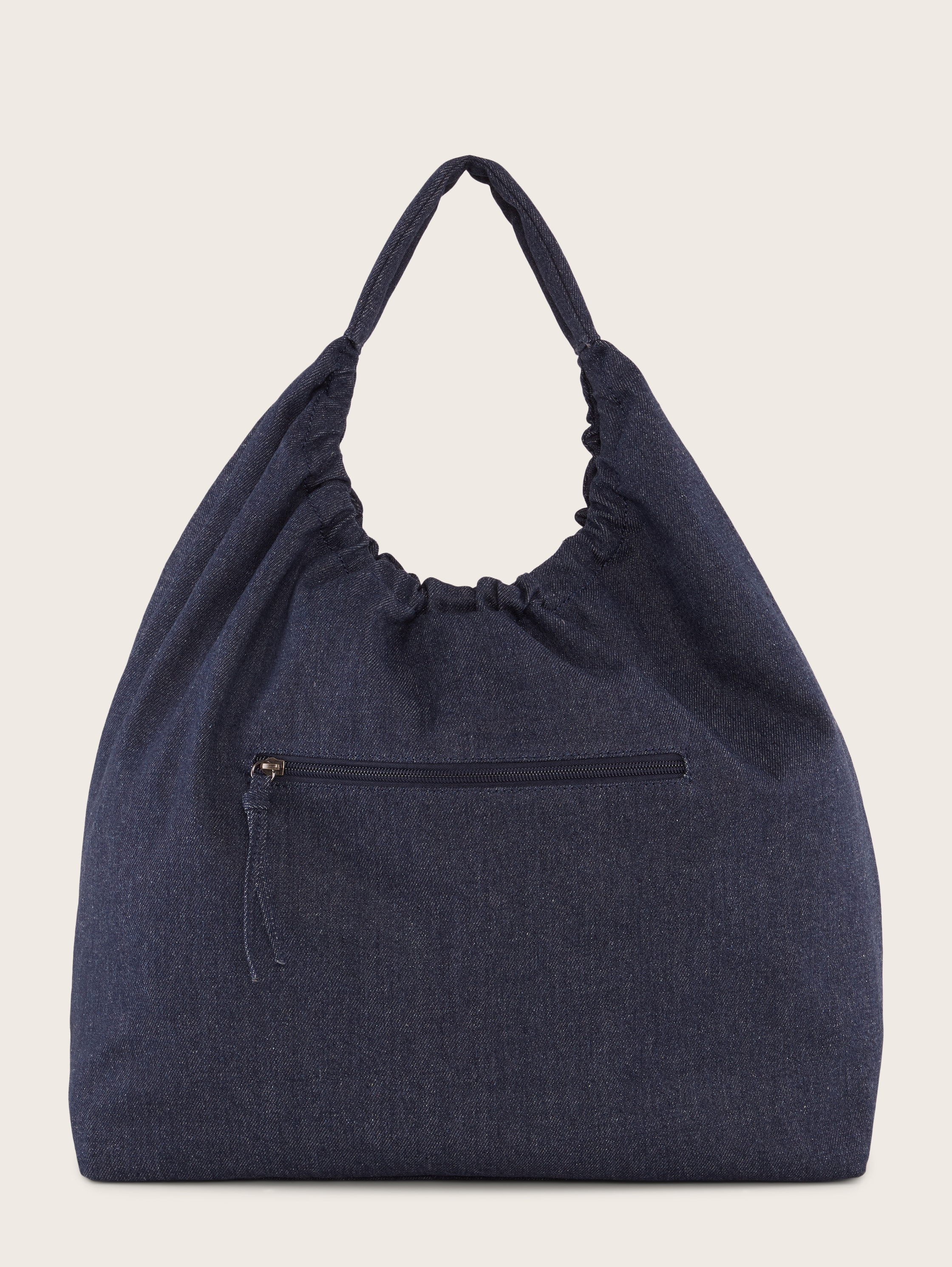 Leslie Shopper aus Denim - dark blue - Produkt-Rückansicht