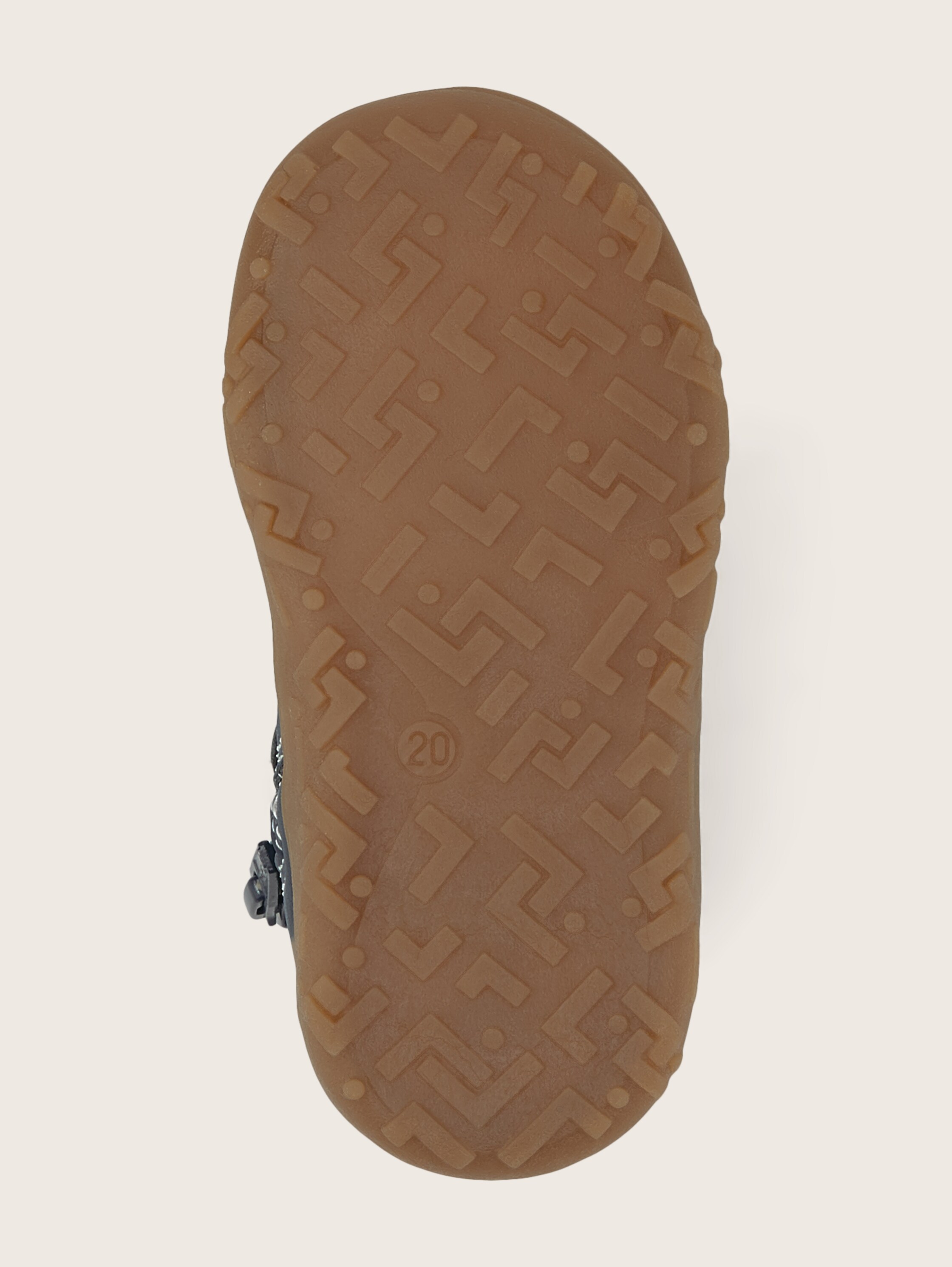 Sneakers met dolfijnprint - navi azur - Productaanzicht zool 