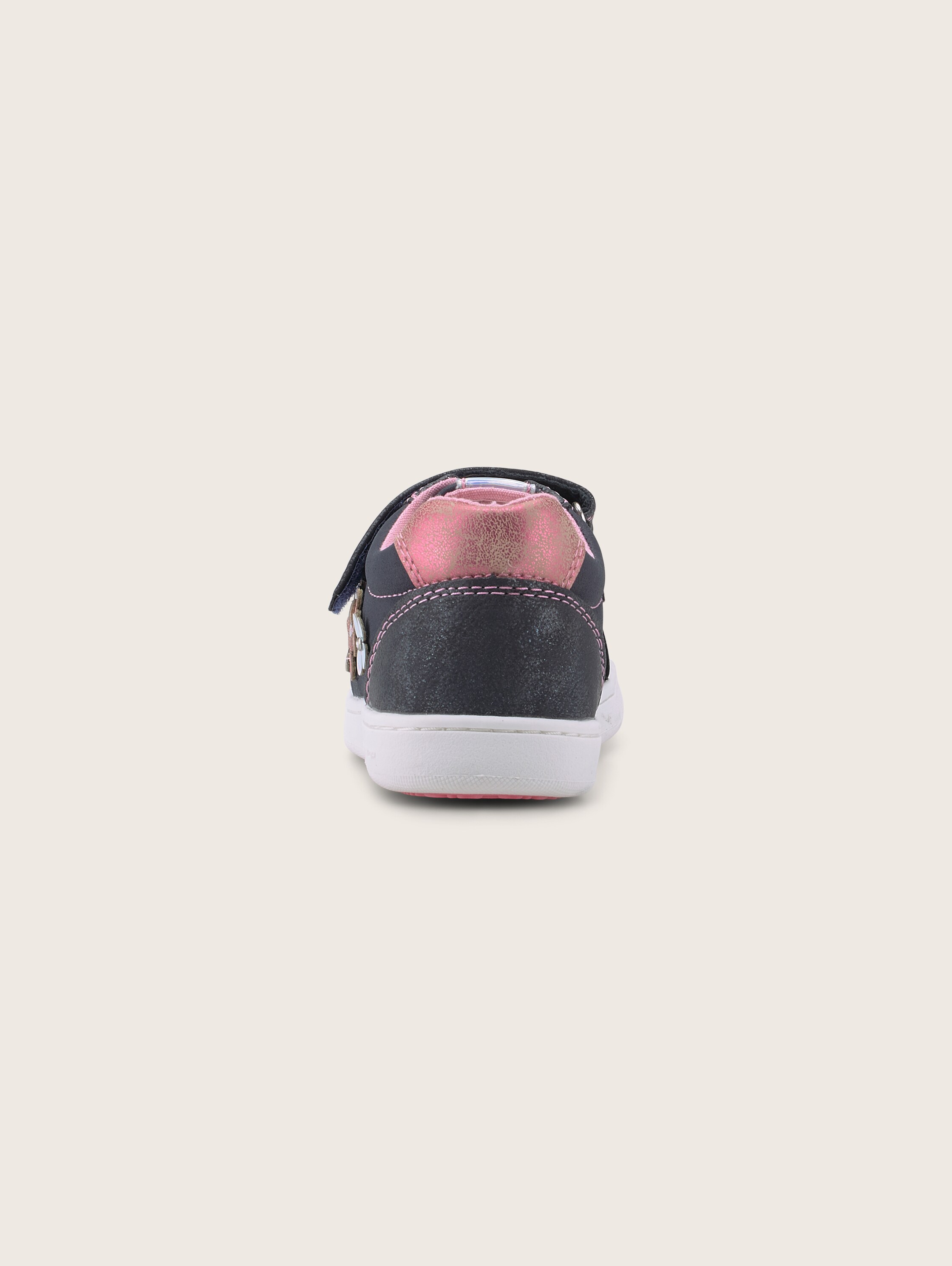 Sneaker mit Blumen und Blinkies - 2