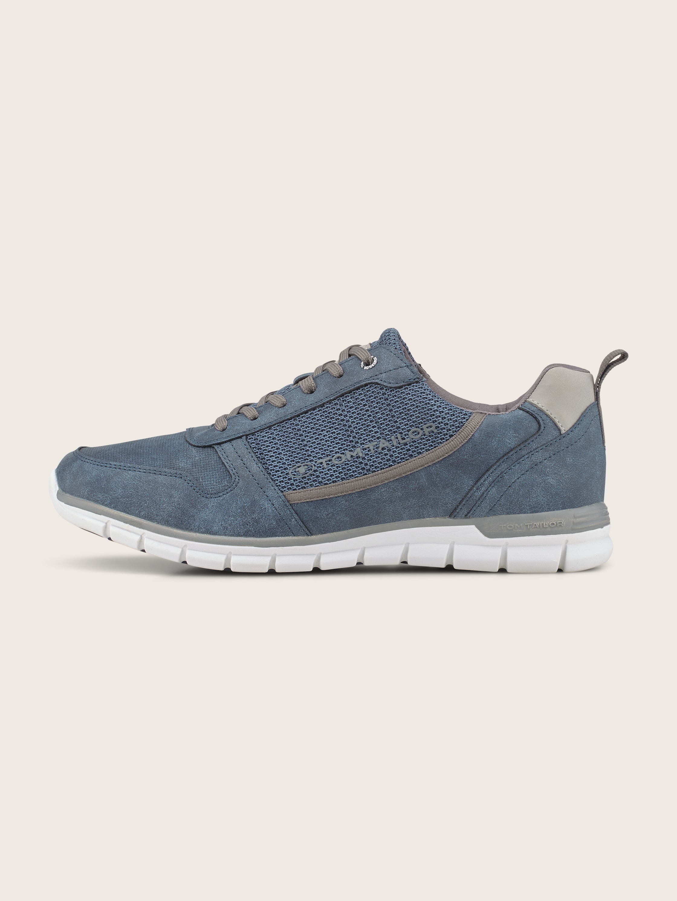 Sneaker in Jeansoptik - blue - seitliche Produkt-Ansicht
