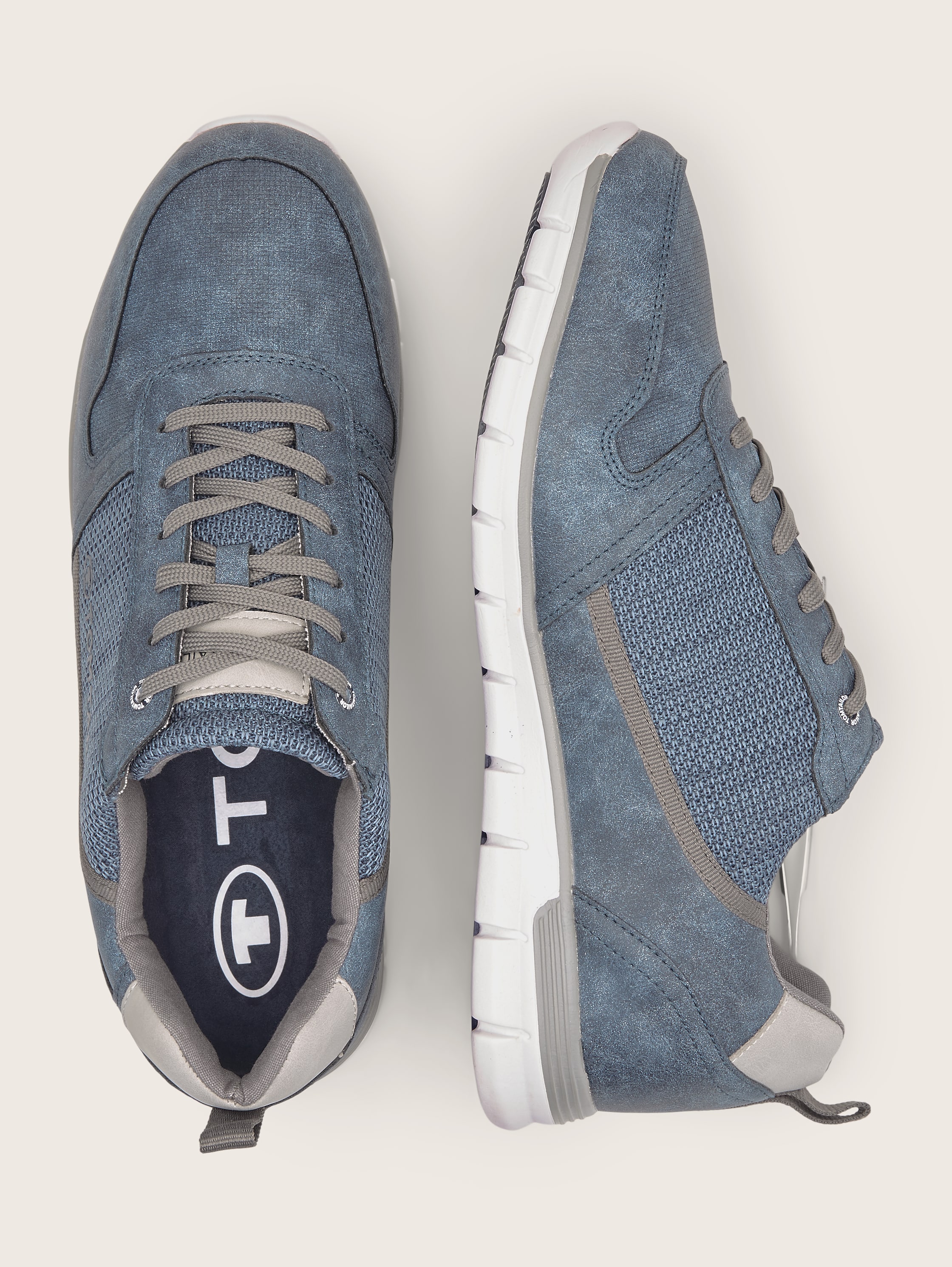 Sneaker in Jeansoptik - blue - Produkt-Ansicht von oben 