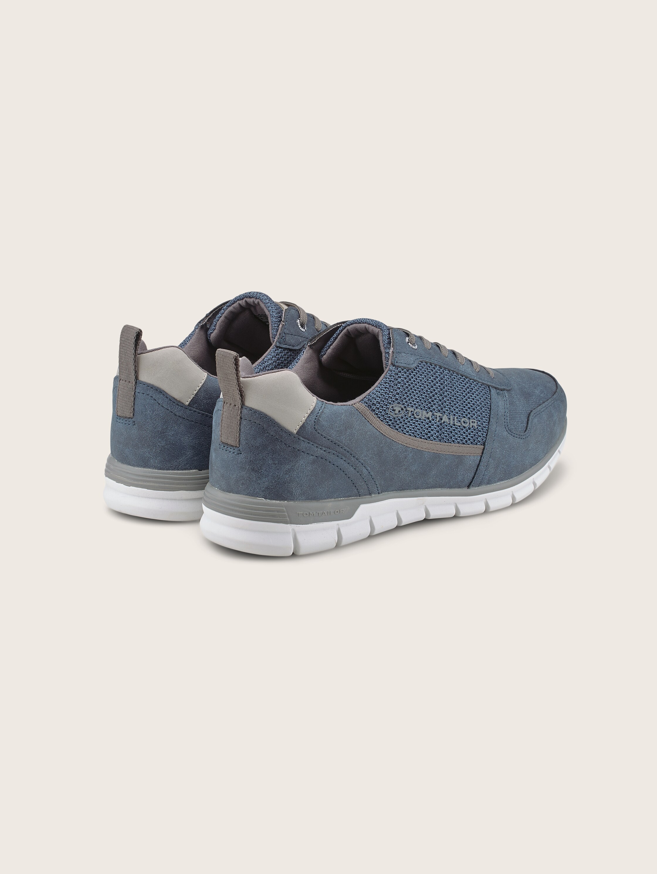 Sneaker in Jeansoptik - blue - Produkt-Rückansicht