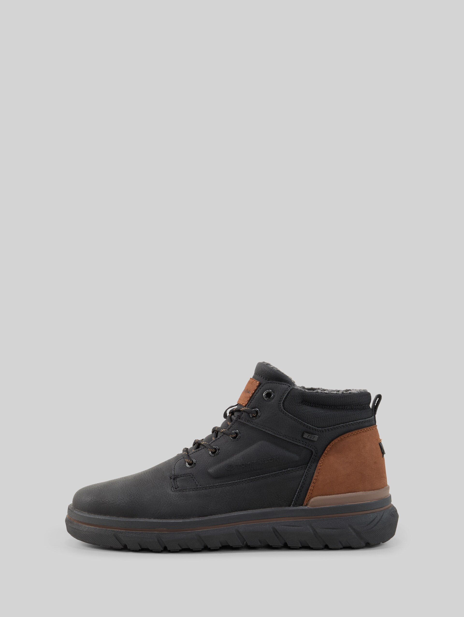 Chaussures à lacets imperméables avec doublure - black - vue latérale du produit