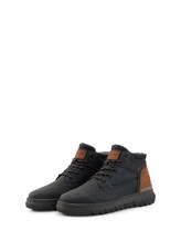 Sélectionné, Chaussures à lacets imperméables avec doublure par Tom Tailor, noires