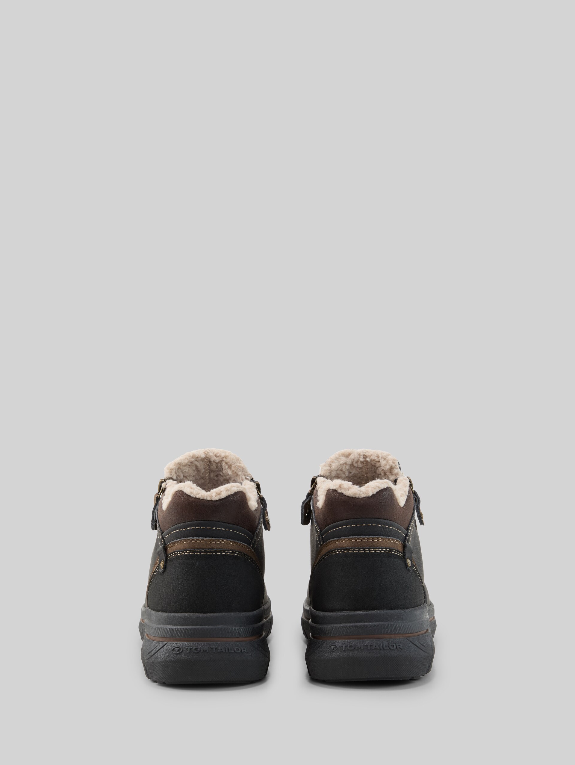 Bottes imperméables avec doublure - black - Vue arrière du produit