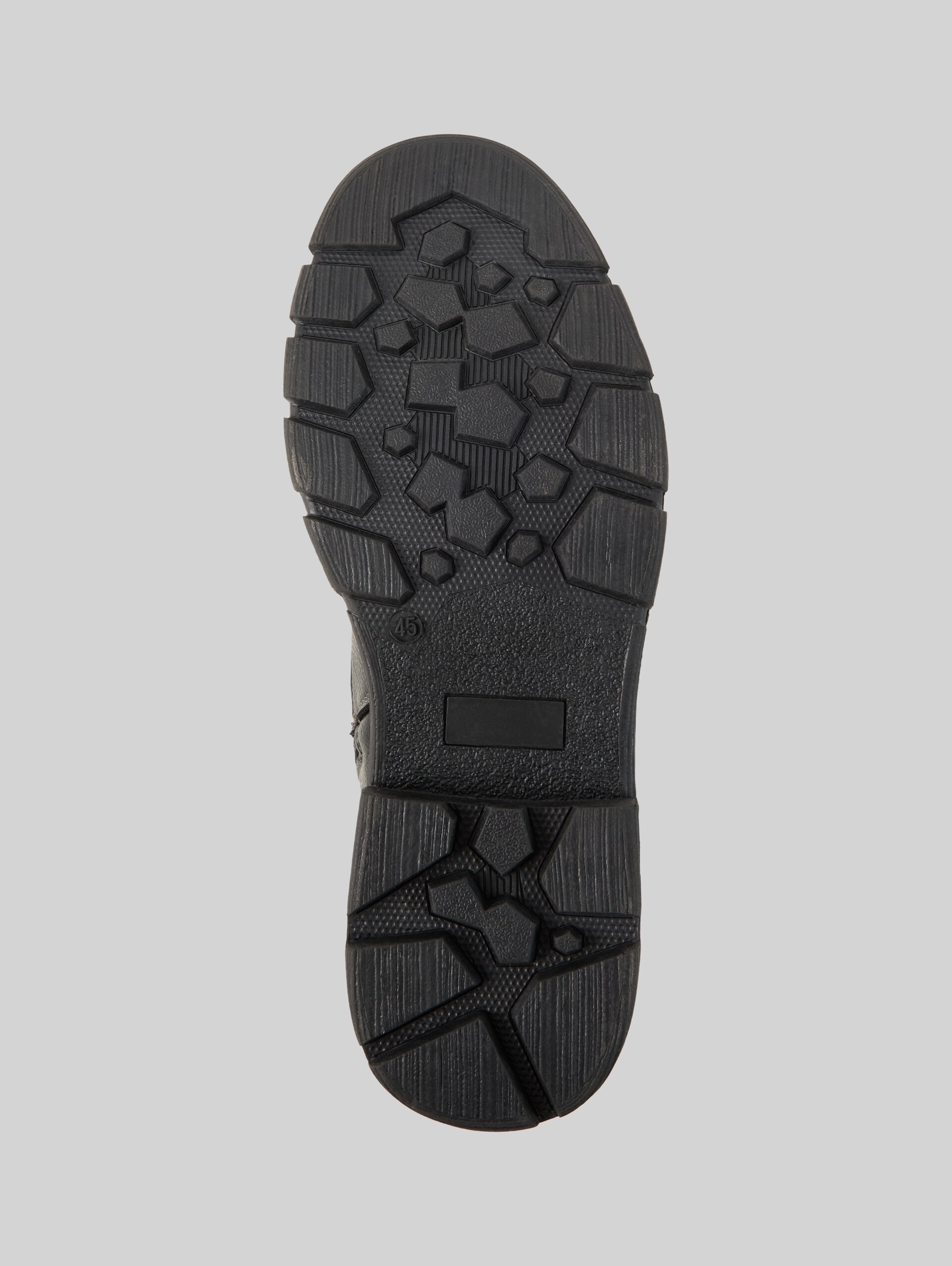 Waterdichte laarzen met gespdetails - black - Productaanzicht zool 