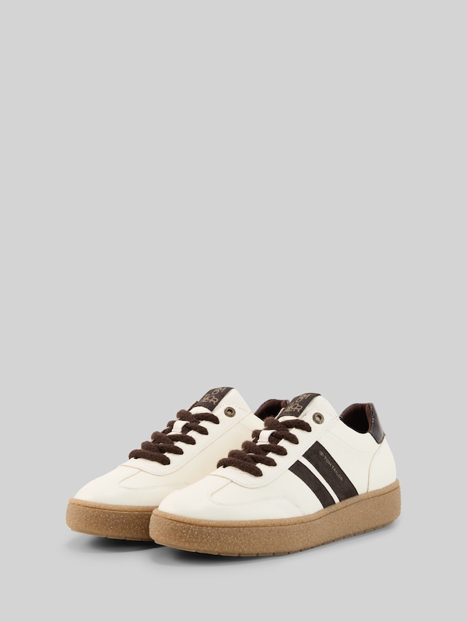 Sneakers van kunstleer door Women, offwhite-multi