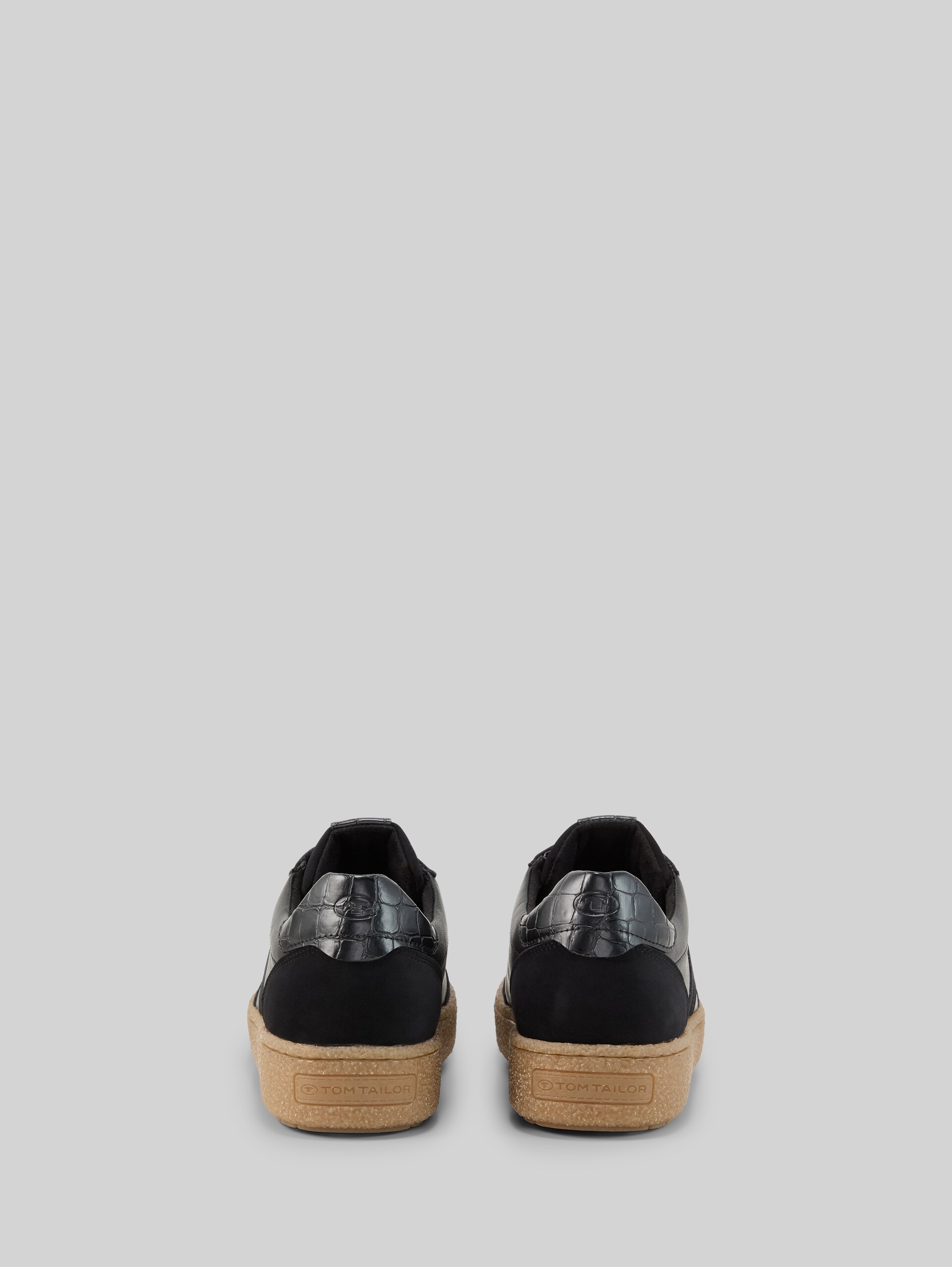 Sneakers van kunstleer - black - Achteraanzicht product