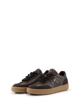 Geselecteerd, Sneakers van kunstleer door Tom Tailor, bruin