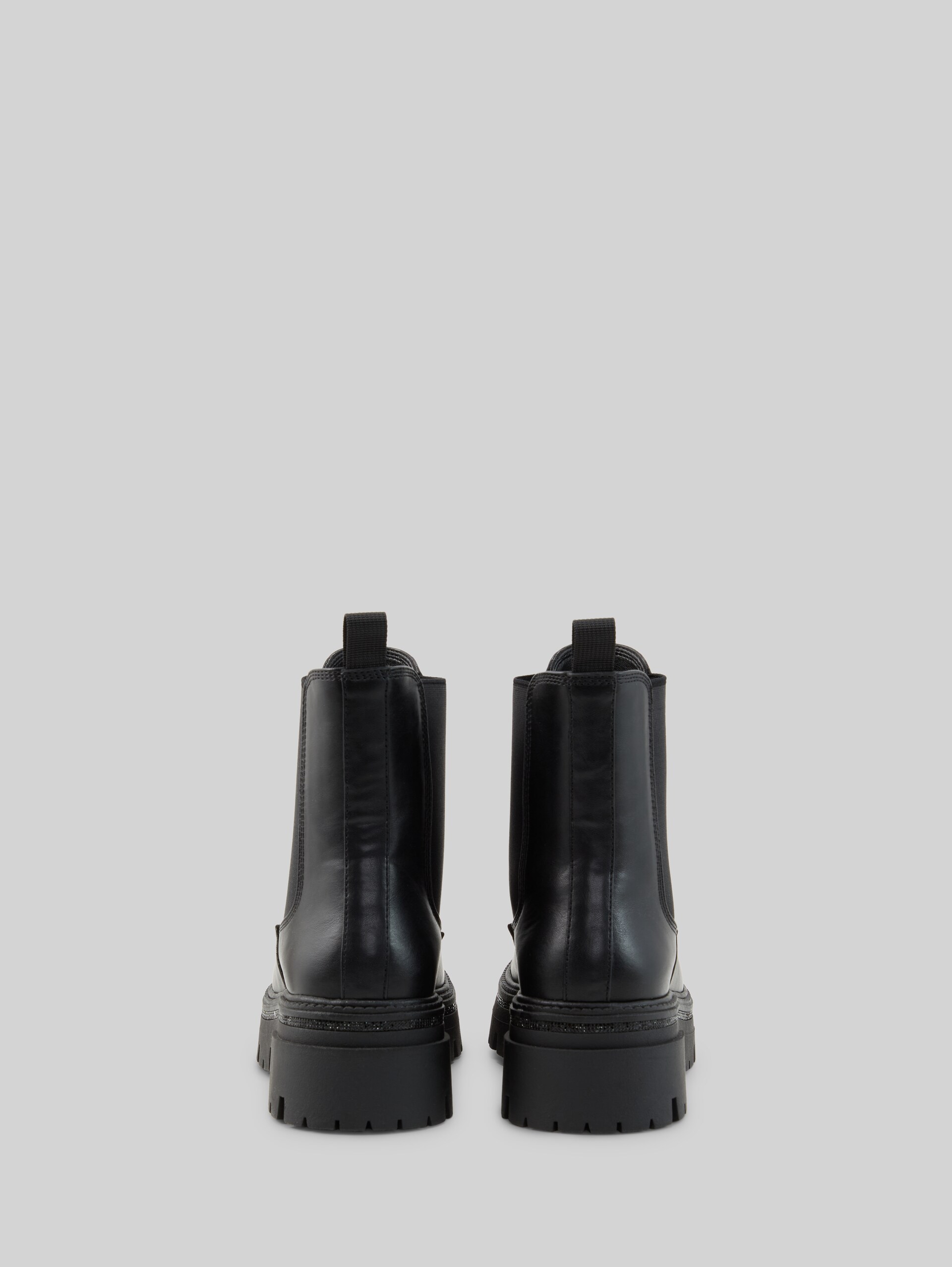 Bottes avec boucle logo - mokka - Vue arrière du produit