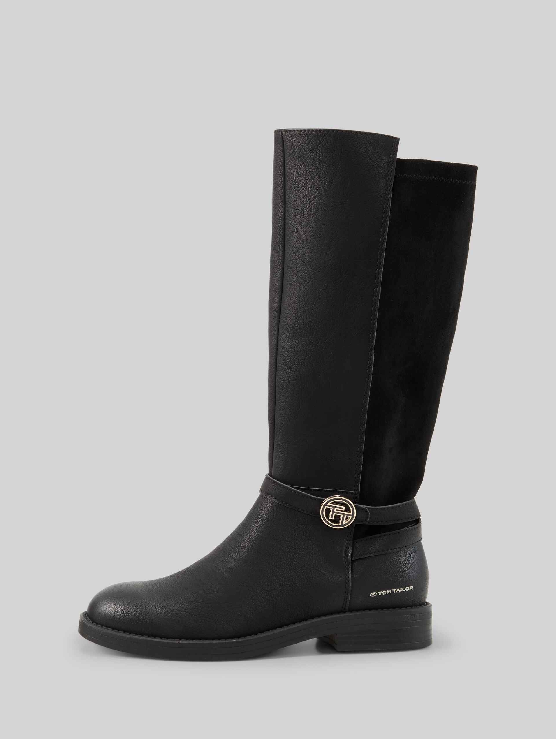 Bottes avec boucle logo - black - vue latérale du produit