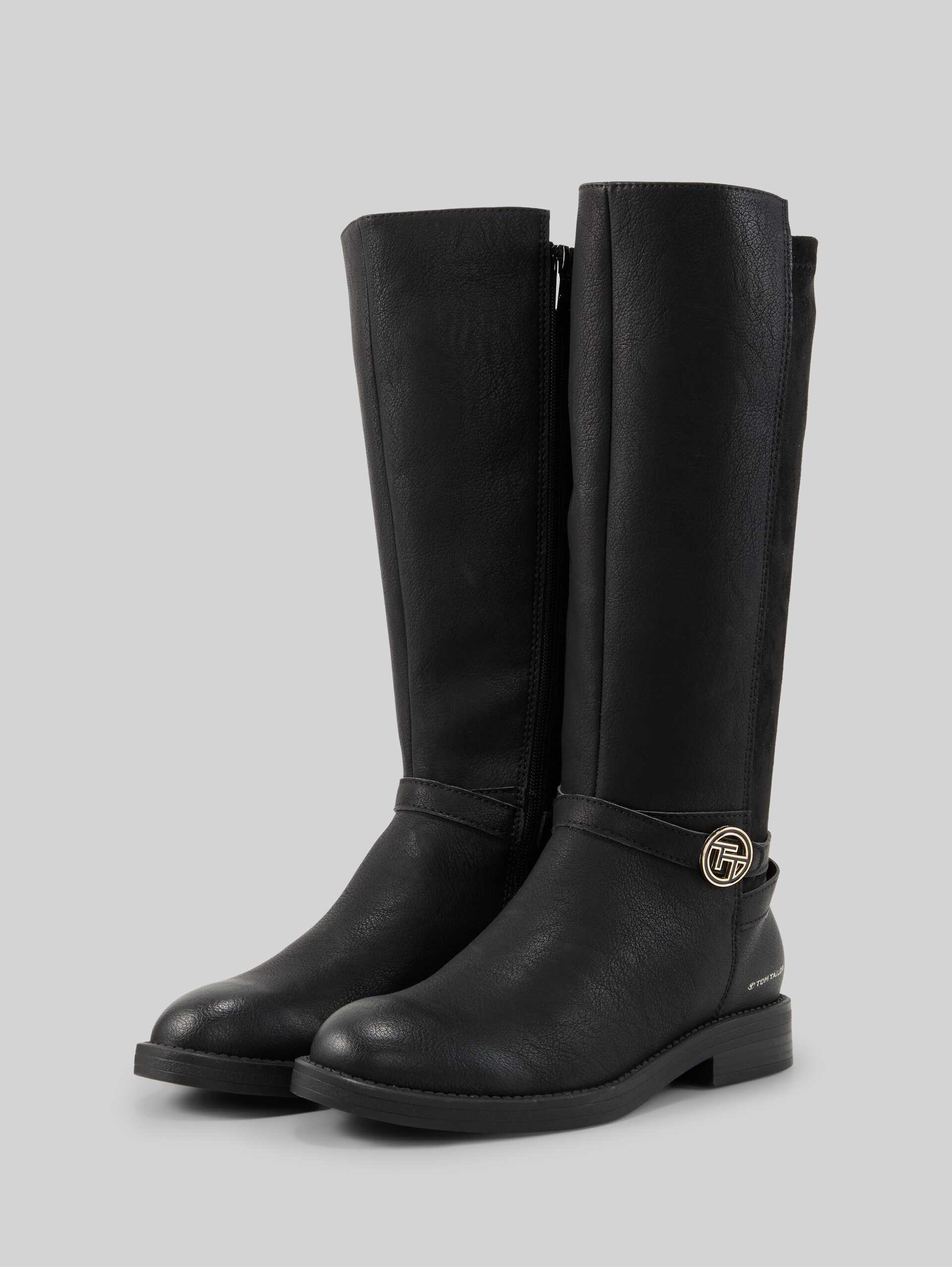 Bottes avec boucle logo - black - vue latérale du produit