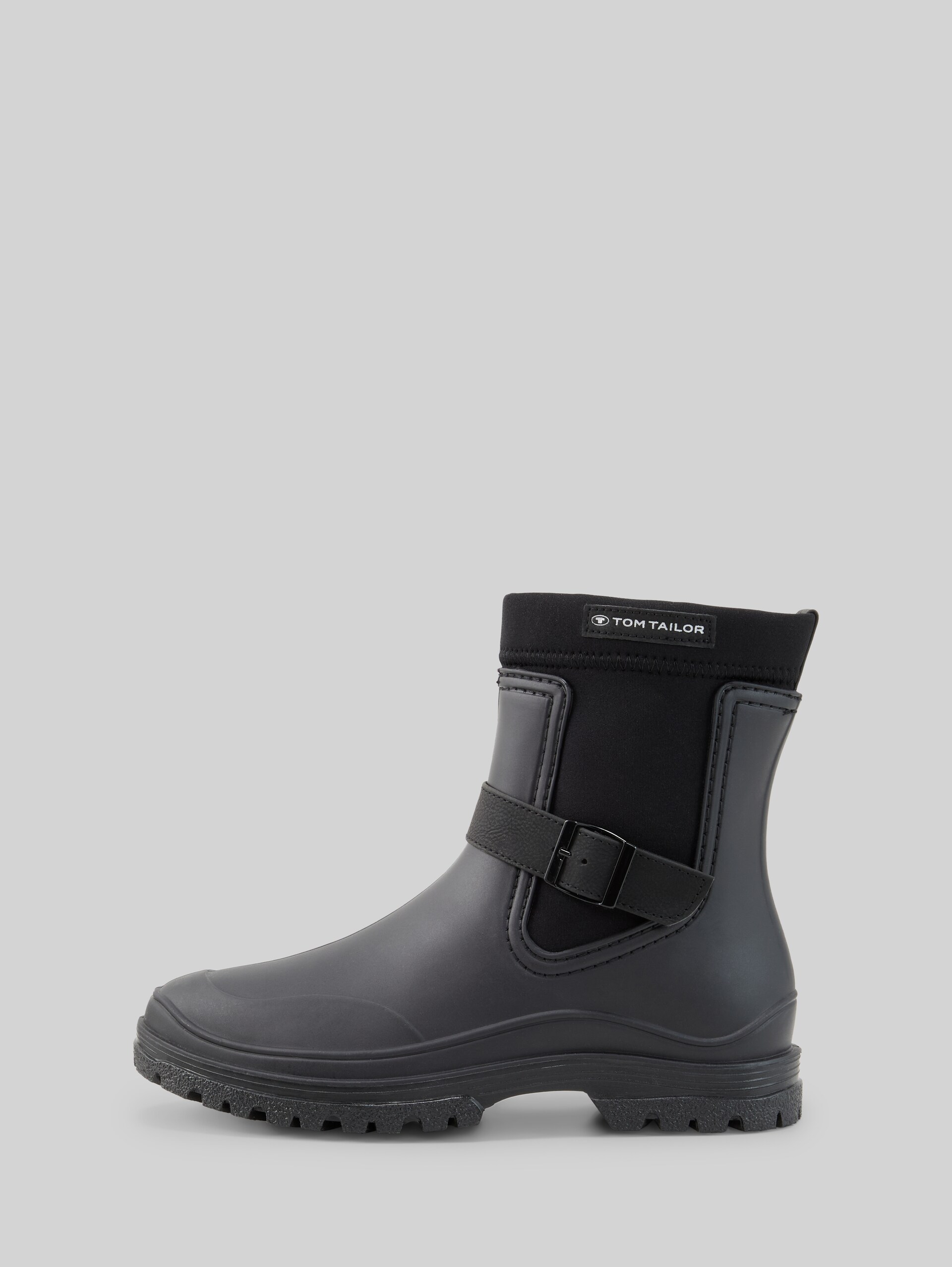 Bottes imperméables avec boucles - black - vue latérale du produit