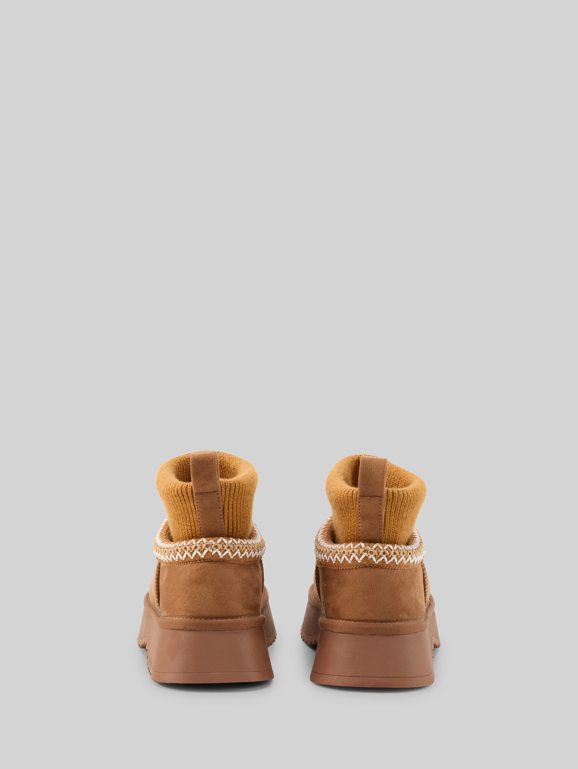 Bottines de neige brodées - hazel - Vue arrière du produit