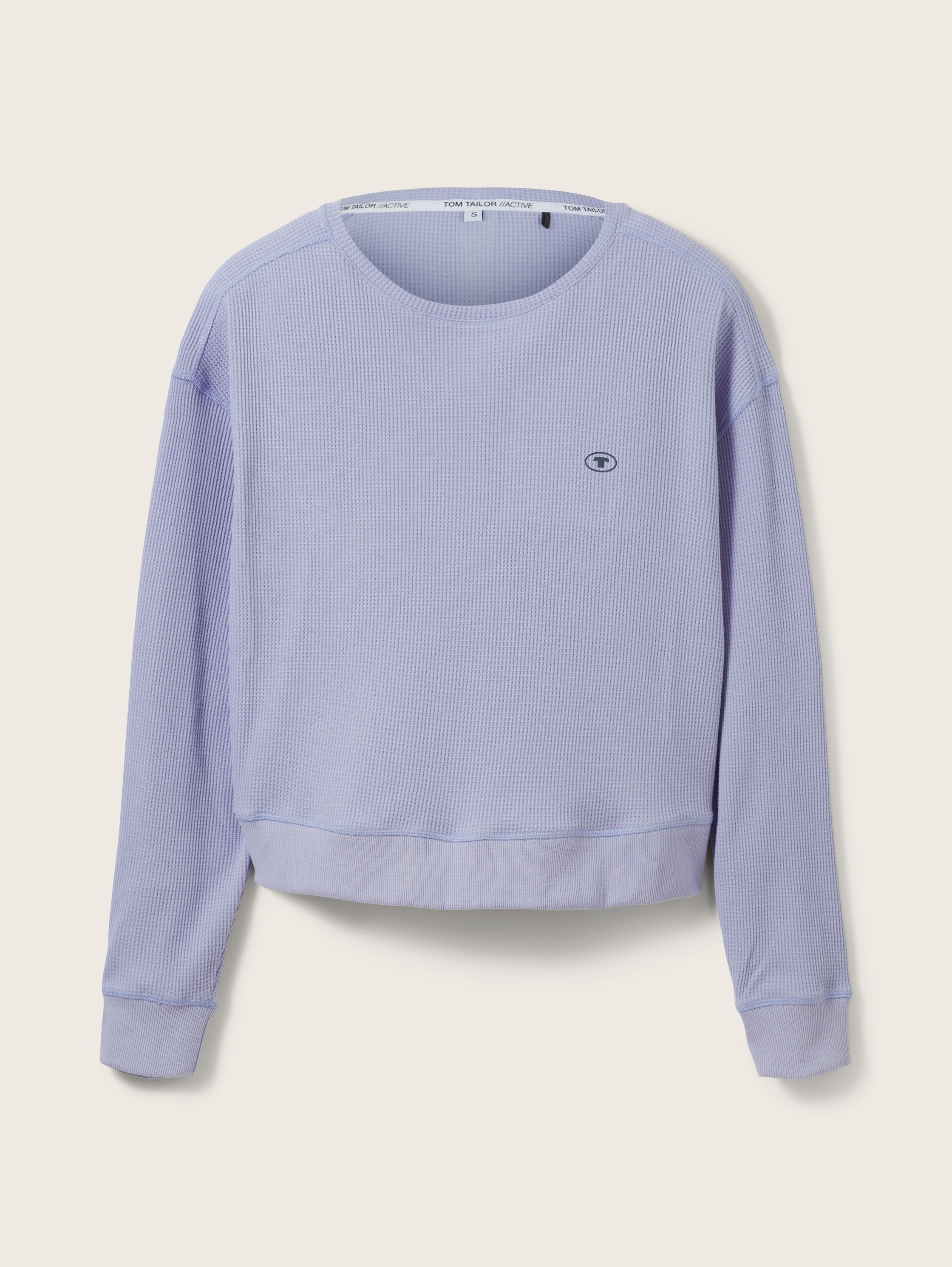 Ademend sweatshirt - lavendel