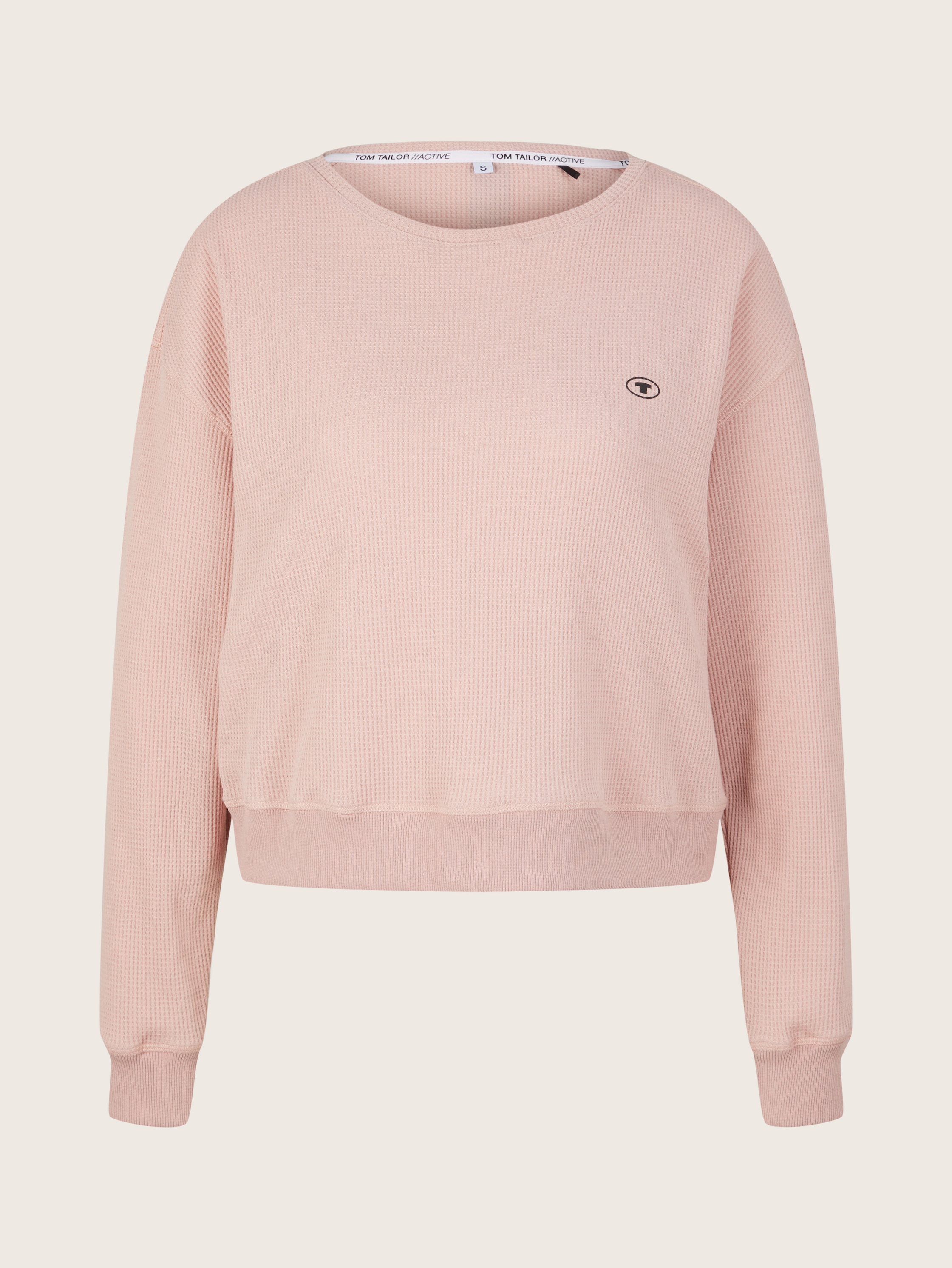 Ademend sweatshirt - old rose - Product vooraanzicht