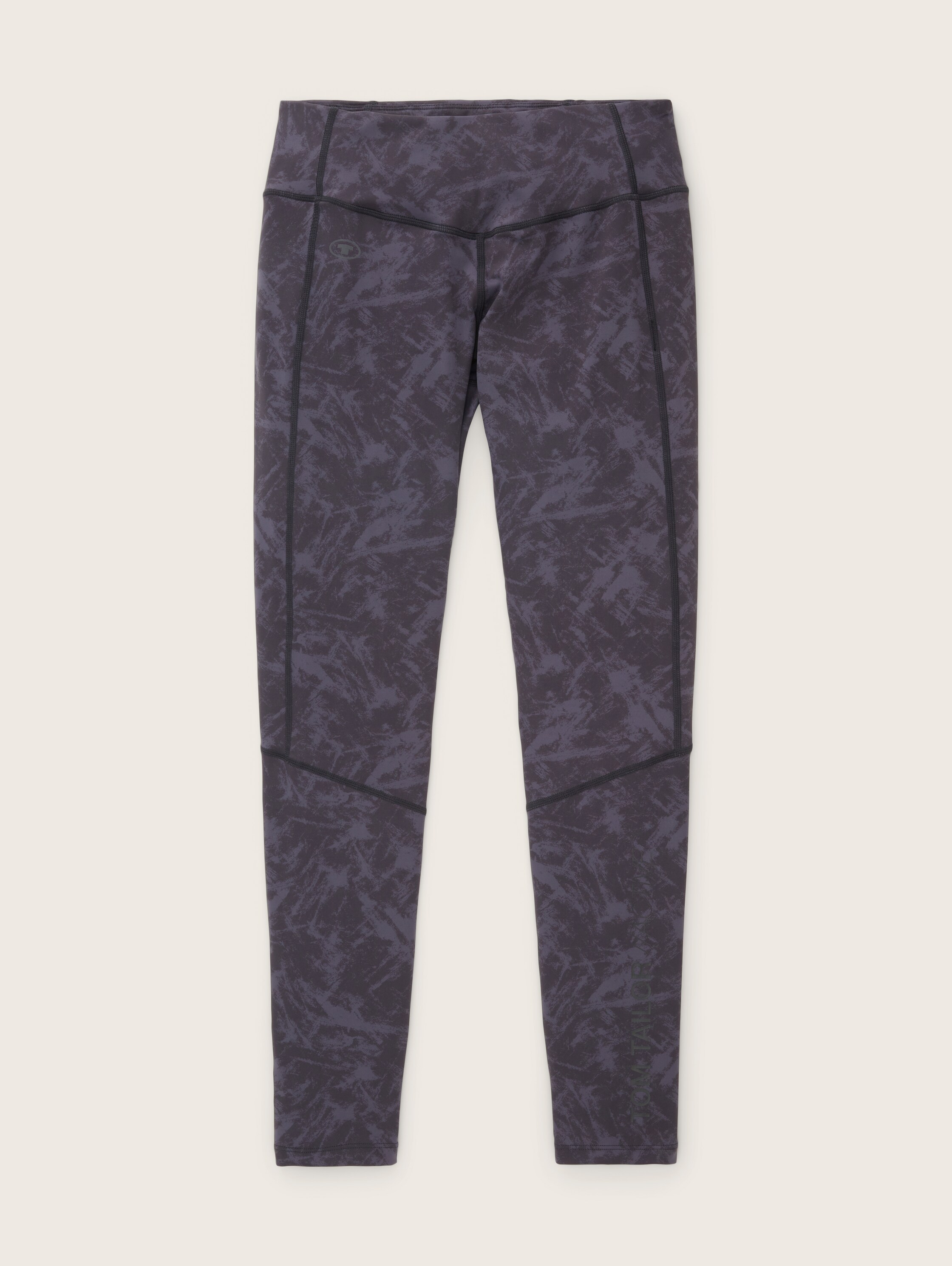 Sport-Tights in Ankle Länge - schwarz - 