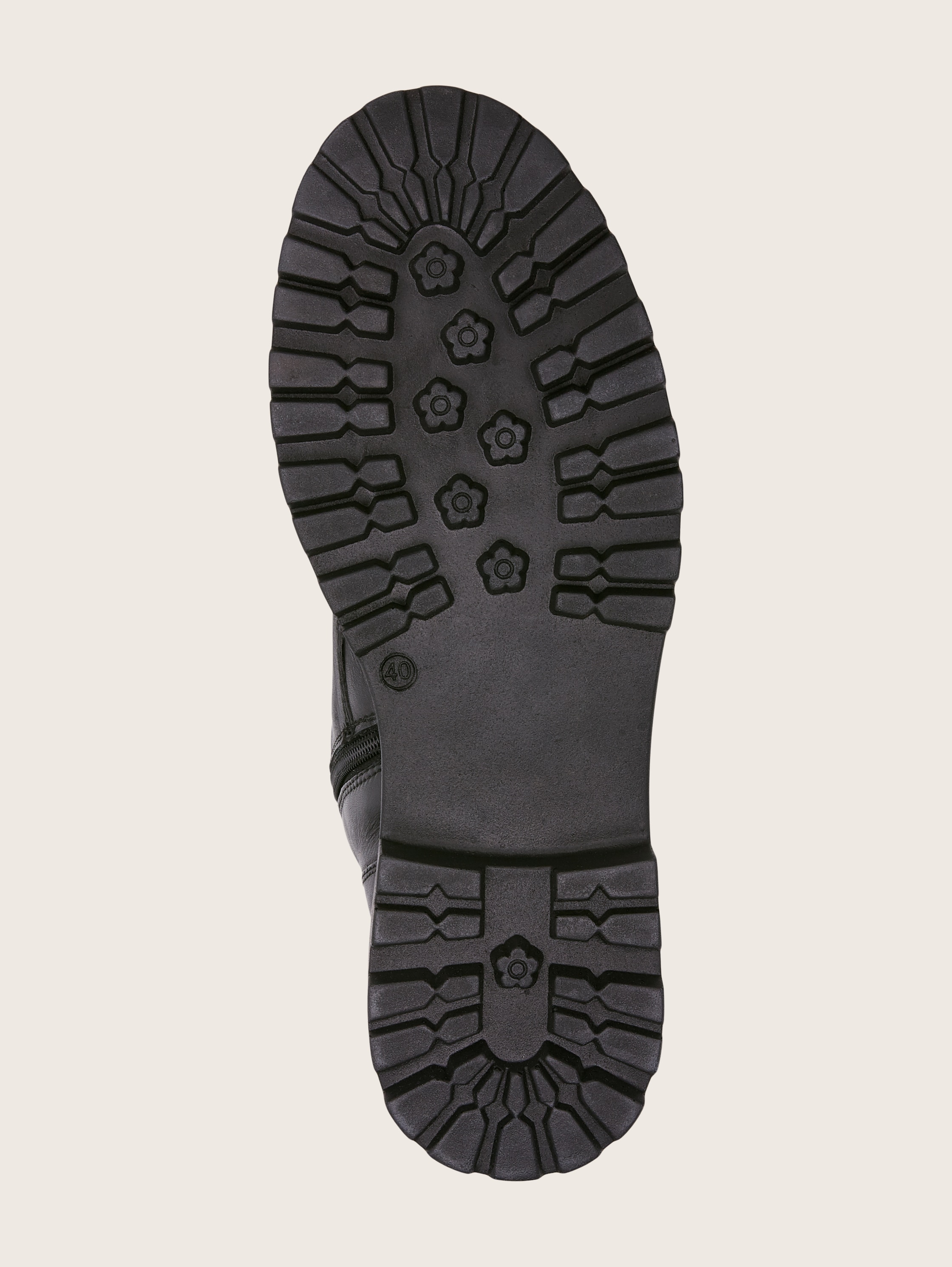 Echtleder Stiefel - black - Produkt-Ansicht Sohle