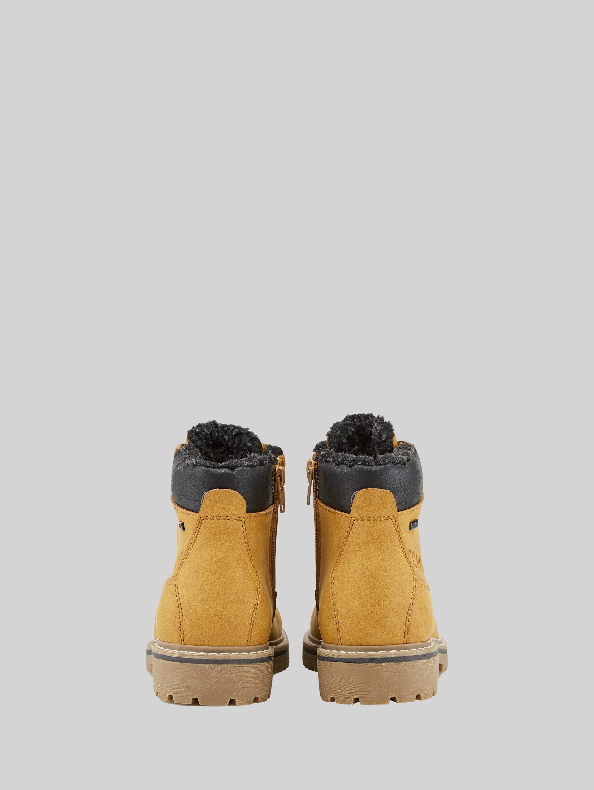 Effen laarzen - camel - Achteraanzicht product