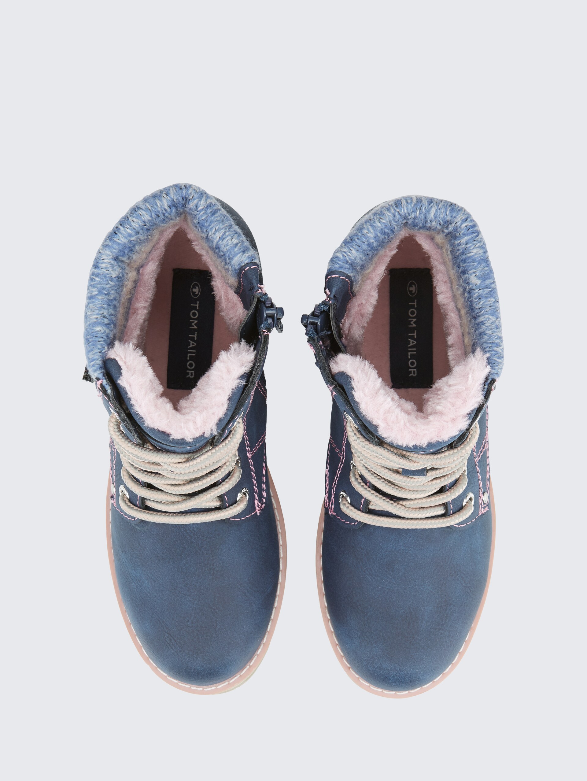 Gefütterte Stiefel - denim - Produkt-Ansicht von oben 