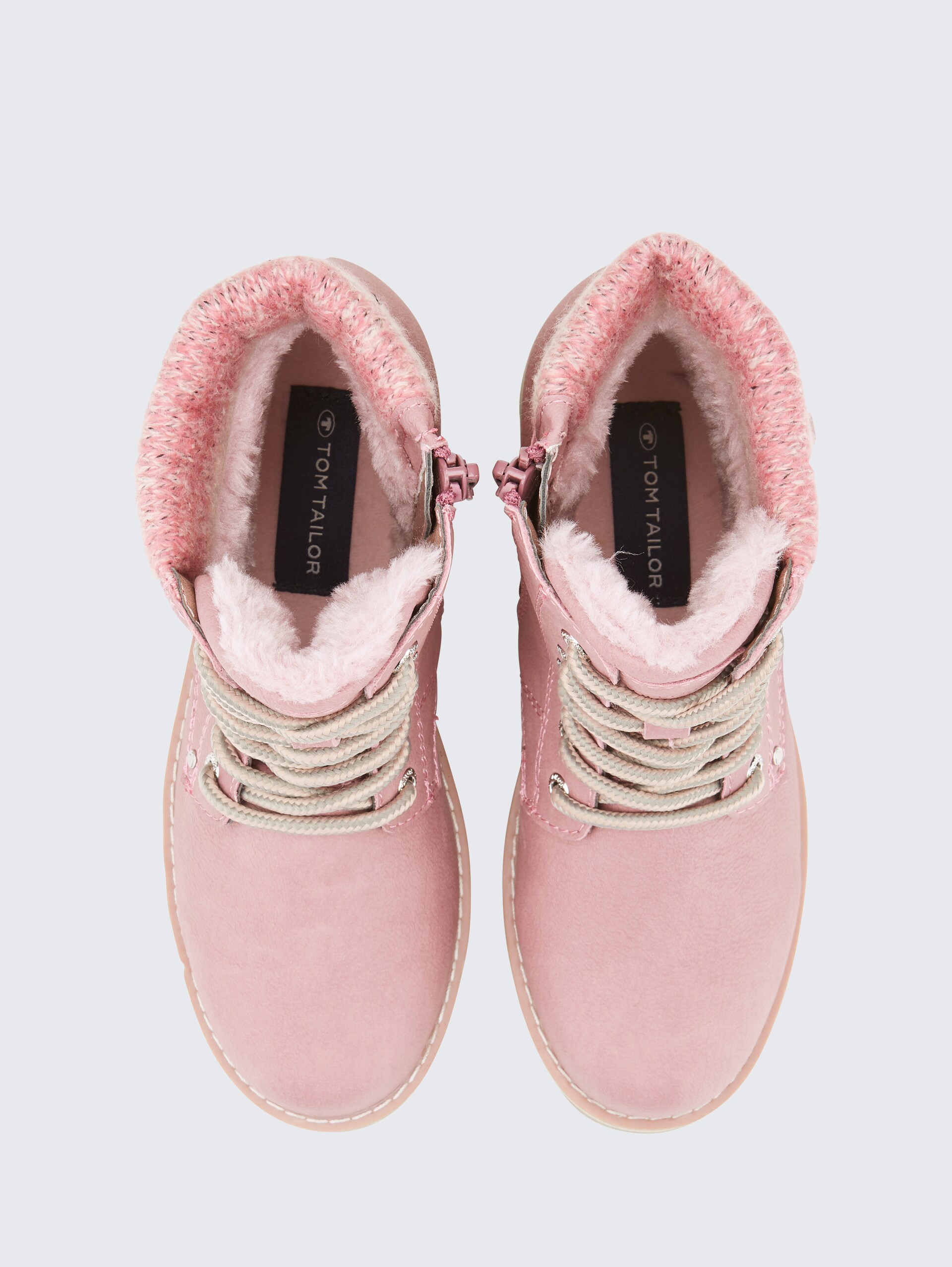 Gefütterte Stiefel - rose - Produkt-Ansicht von oben 