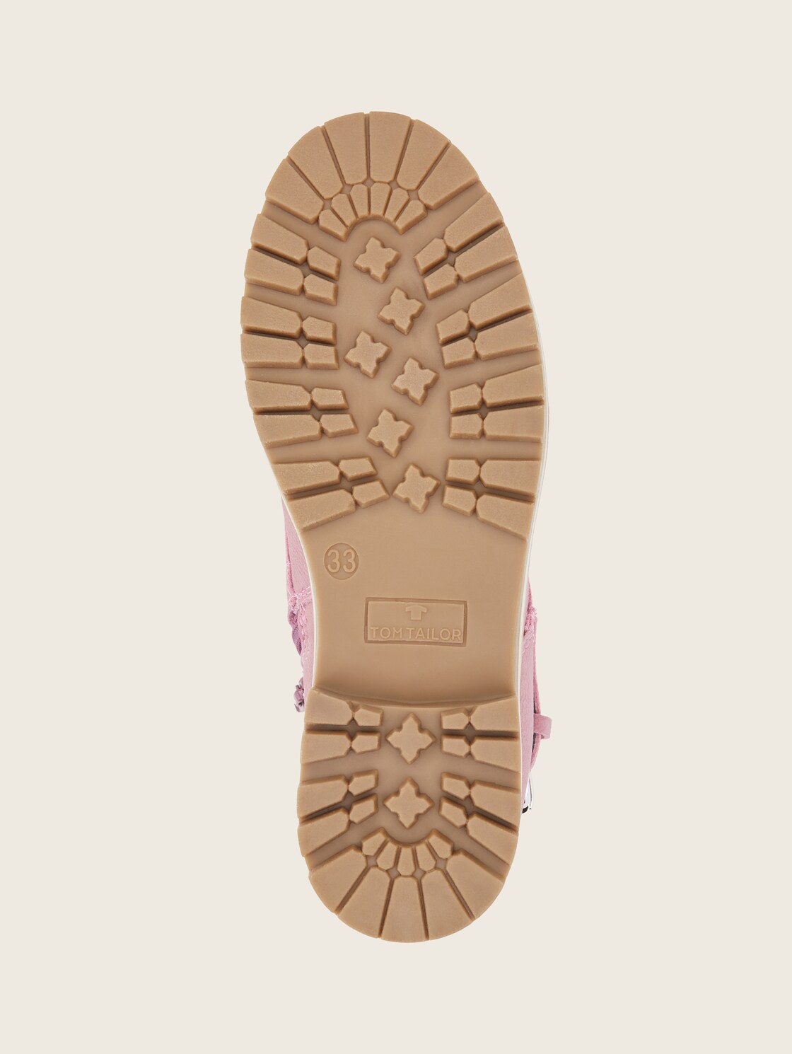 Gefütterte Stiefel - rose - Produkt-Ansicht Sohle