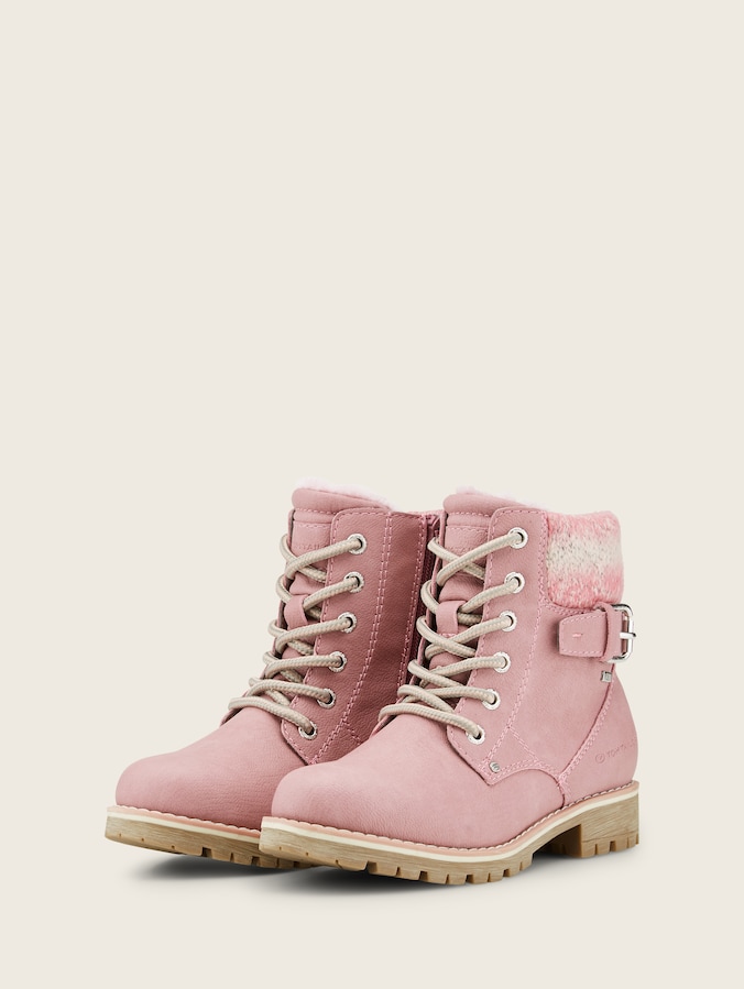 Lined boots by Teen Girls, rose