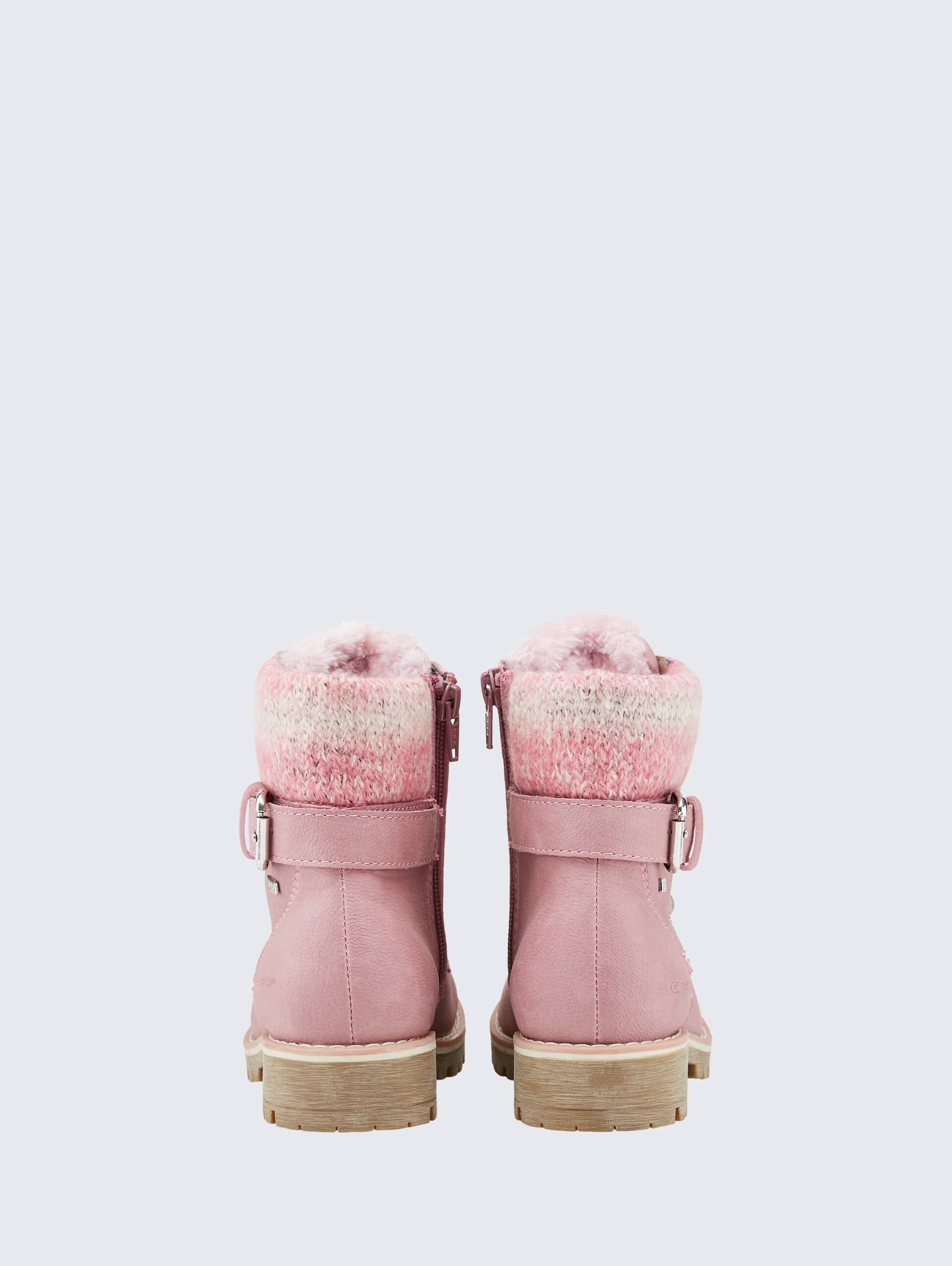 Gefütterte Stiefel - rose - Produkt-Rückansicht