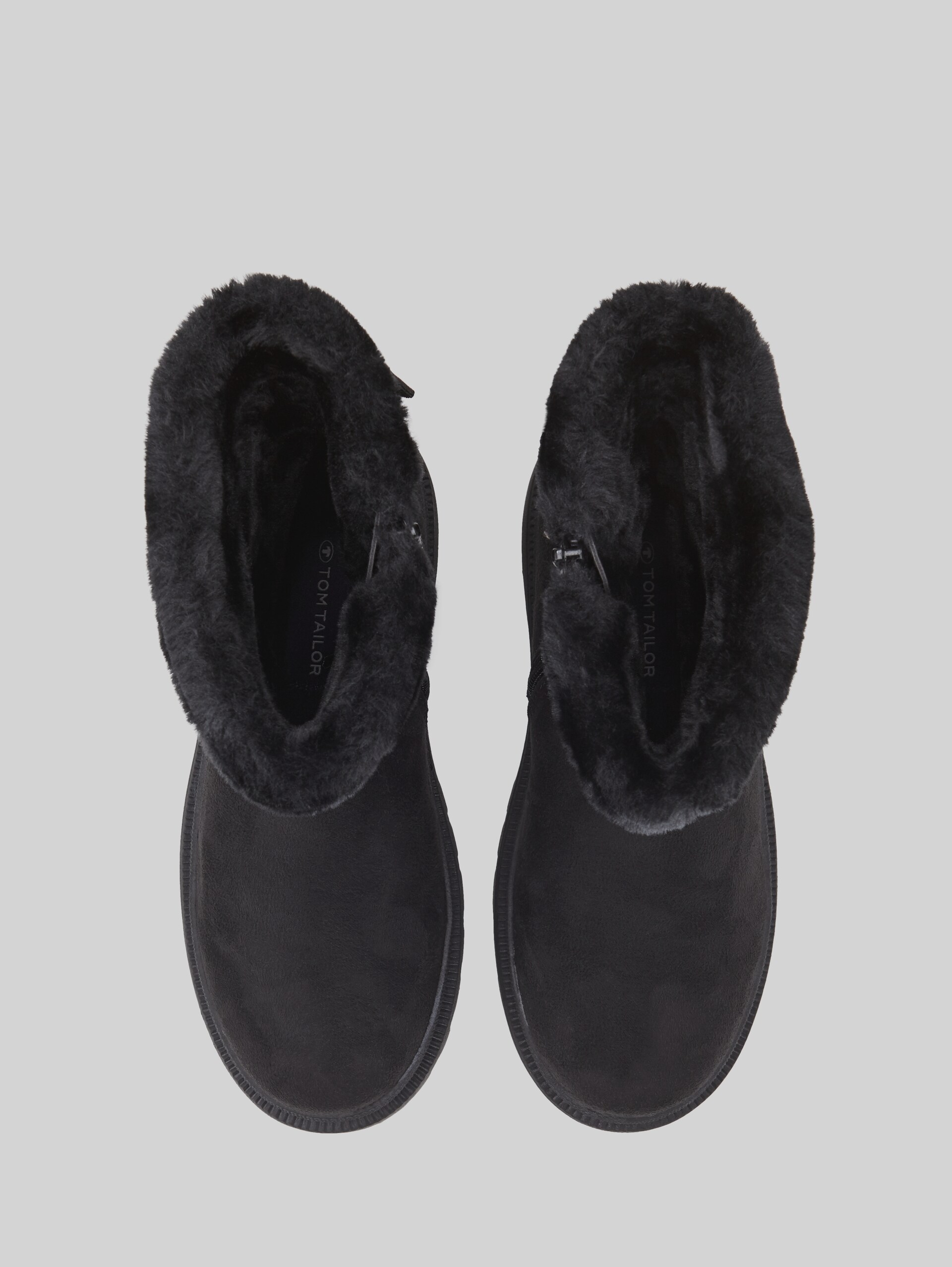 Gevoerde laarzen - black - Bovenaanzicht product 