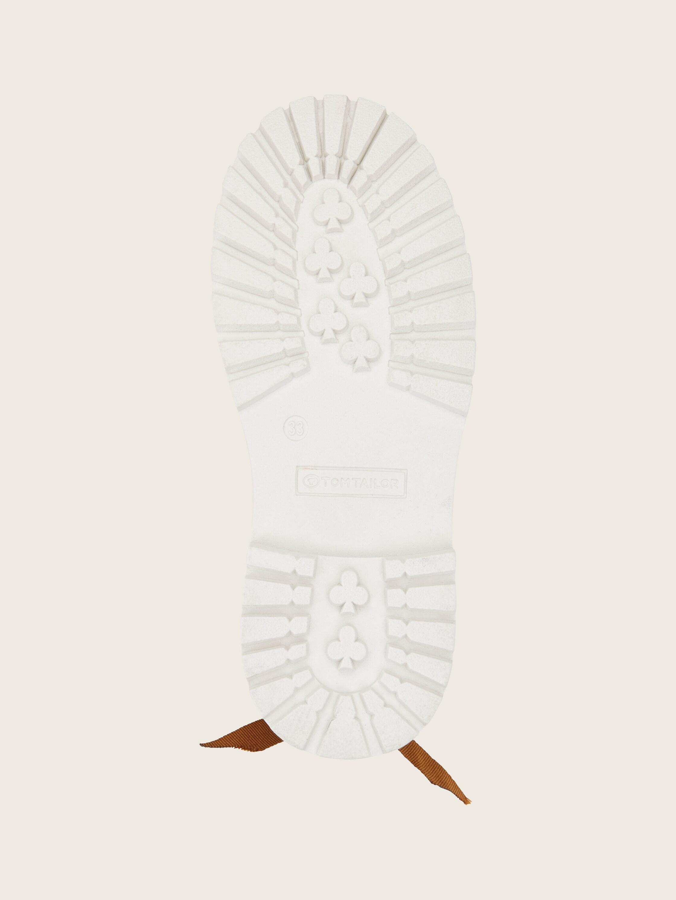 gevoerde laarzen - hazel - Productaanzicht zool 