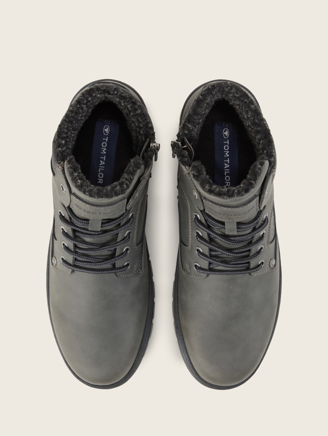 Wasserdichte Stiefeletten mit Fütterung - coal - Produkt-Ansicht von oben 