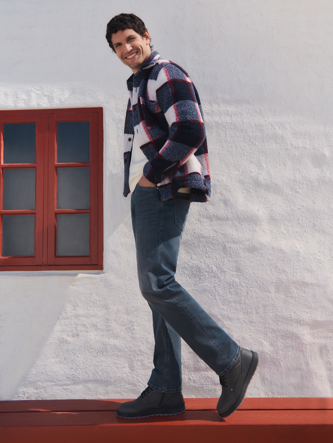 Wasserdichte Stiefeletten mit Fütterung - coal