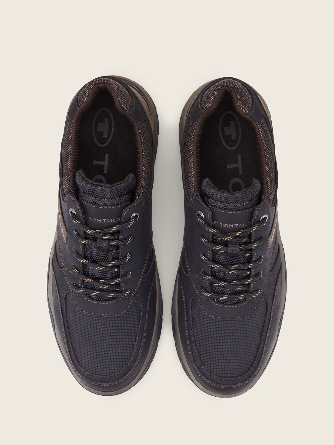 Wasserfeste Wanderschuhe mit Fütterung - black - Produkt-Ansicht von oben 