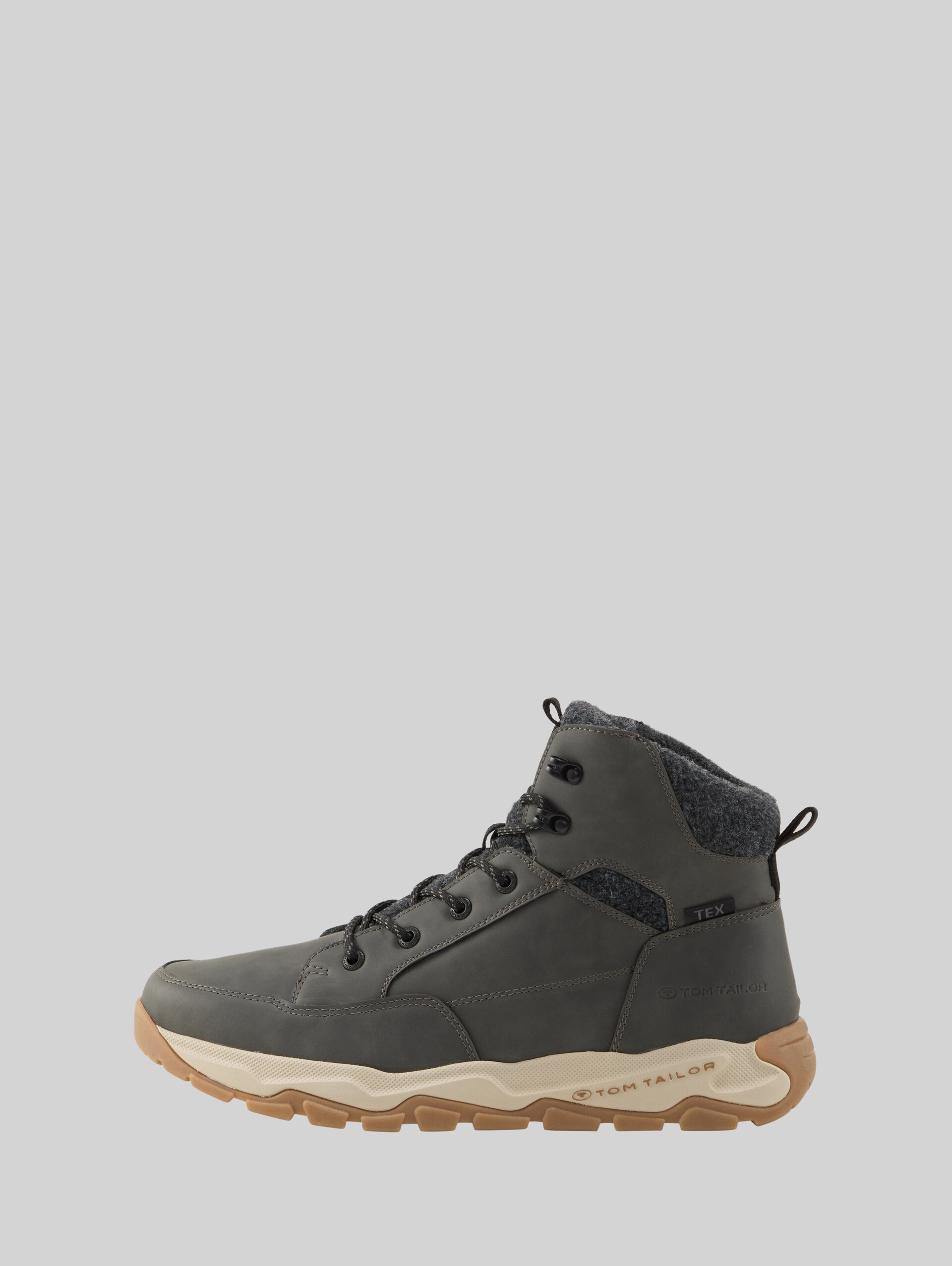 Wasserfeste Schnürstiefel mit Fütterung - coal - seitliche Produkt-Ansicht