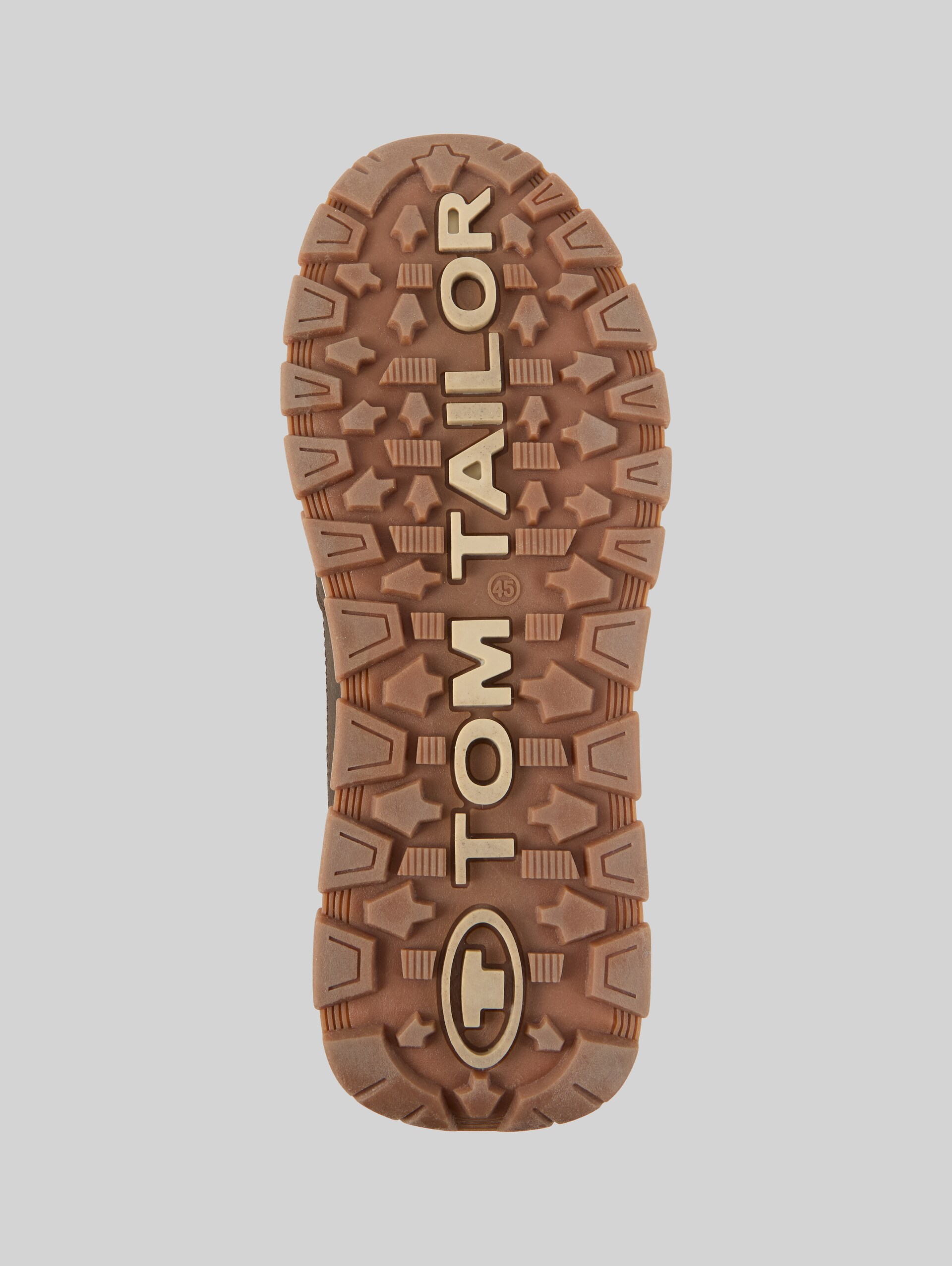 Bottes à lacets imperméables avec doublure - mokka - Vue du produit semelle 