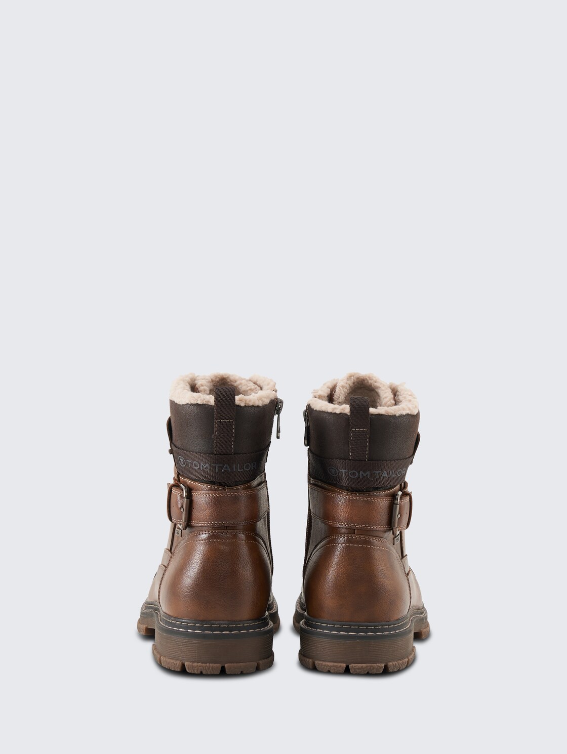 Wasserdichte Stiefeletten mit Fütterung - rust - Produkt-Rückansicht