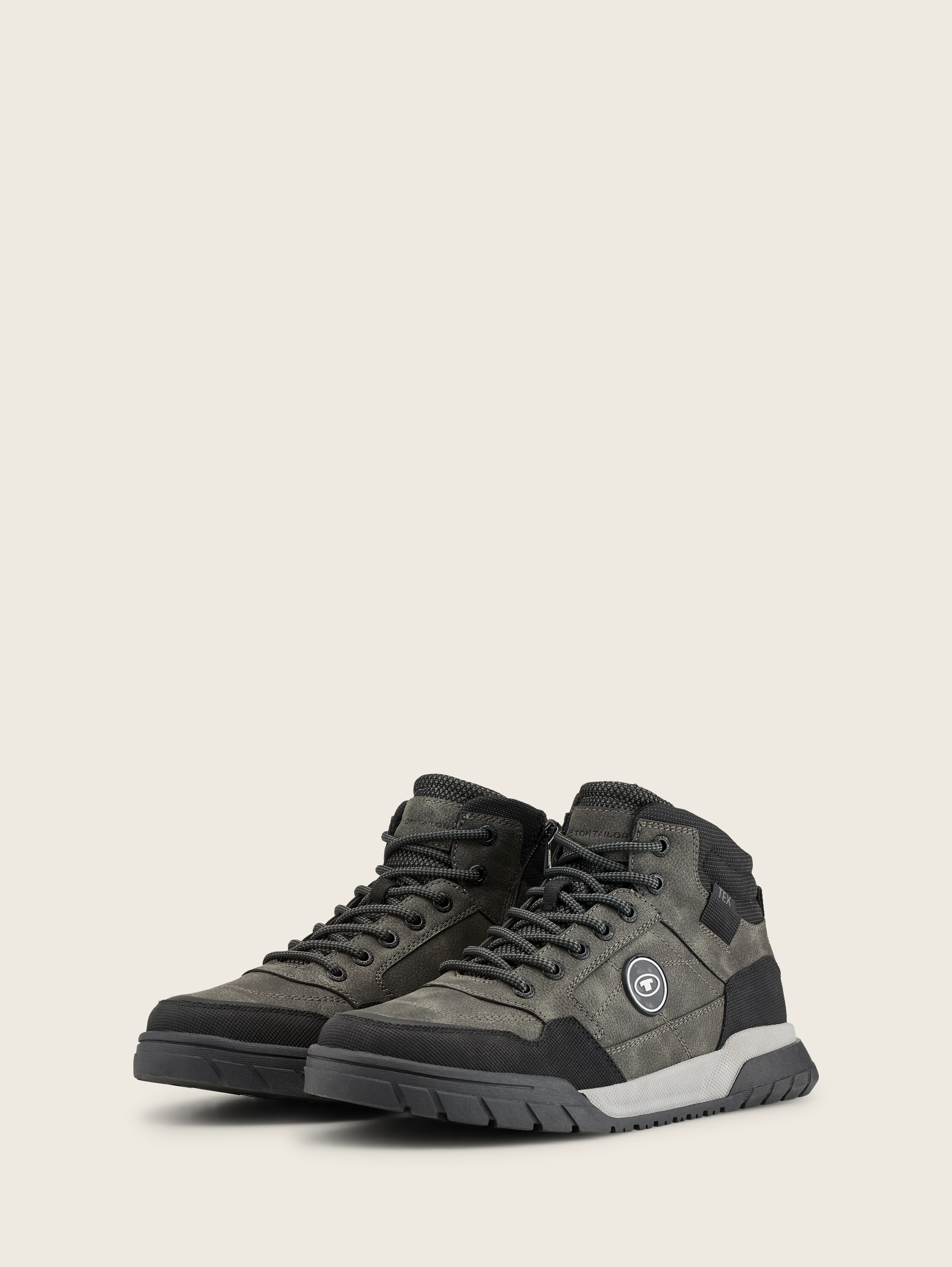 Gemusterte Stiefel - coal - seitliche Produkt-Ansicht