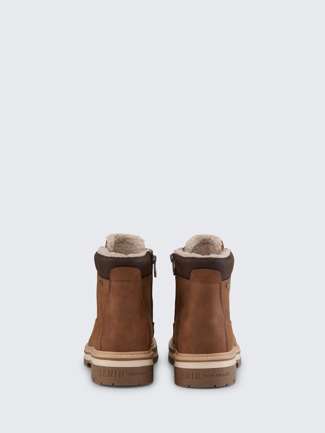 Wasserdichte Boots mit Fütterung - nuts - Produkt-Rückansicht