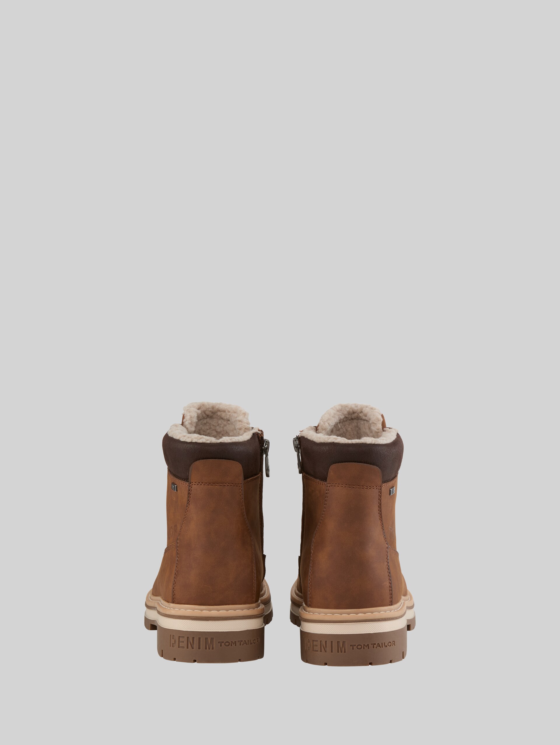 Wasserdichte Boots mit Fütterung - nuts - Produkt-Rückansicht