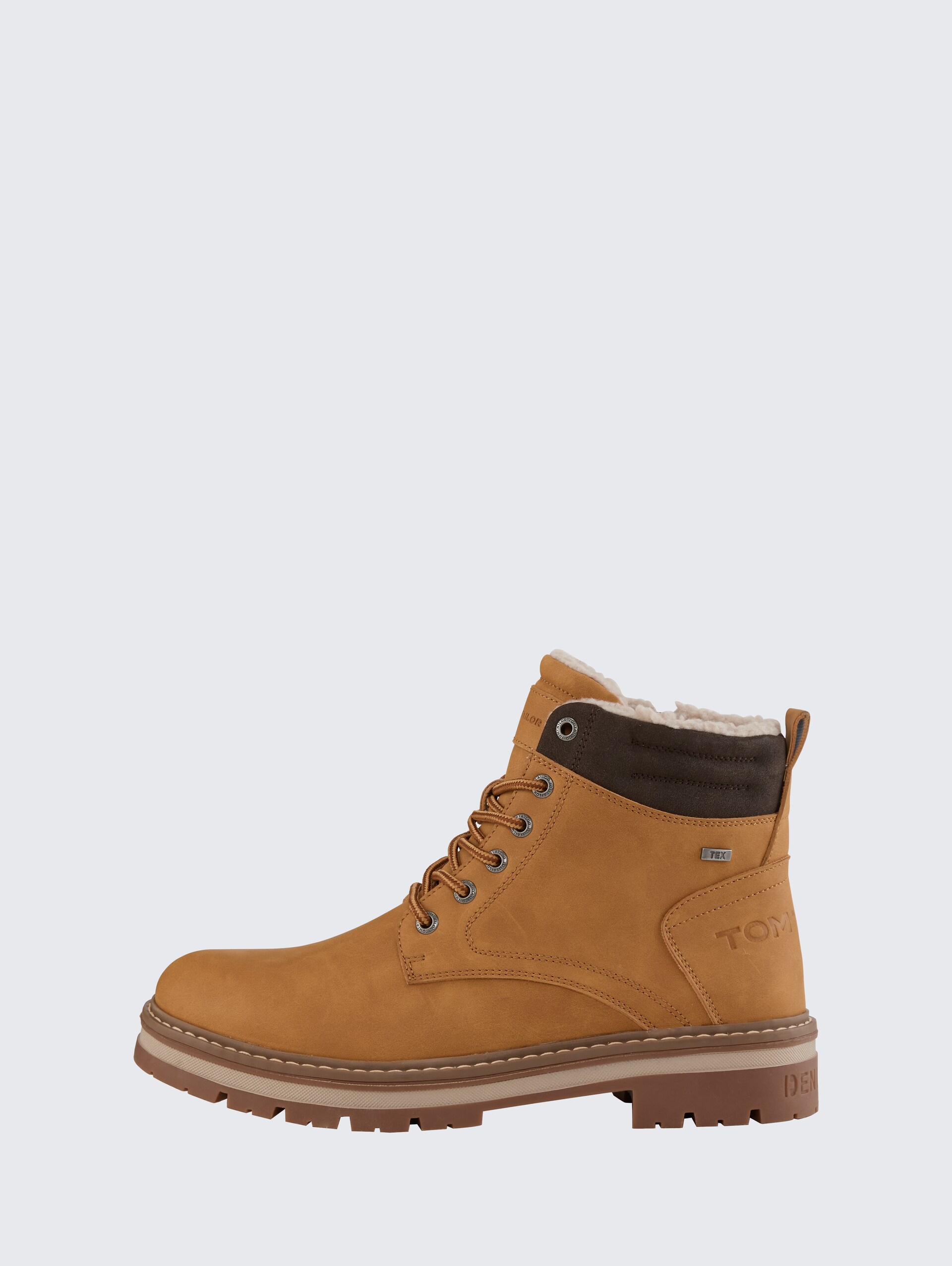 Wasserdichte Boots mit Fütterung - camel - seitliche Produkt-Ansicht