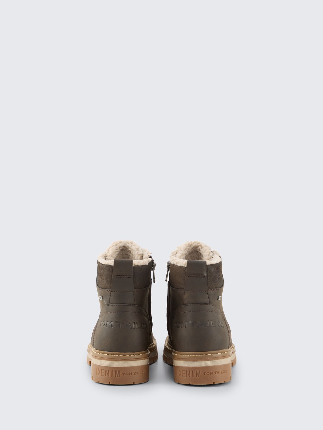 Wasserdichte Boots mit Fütterung - mokka - Produkt-Rückansicht