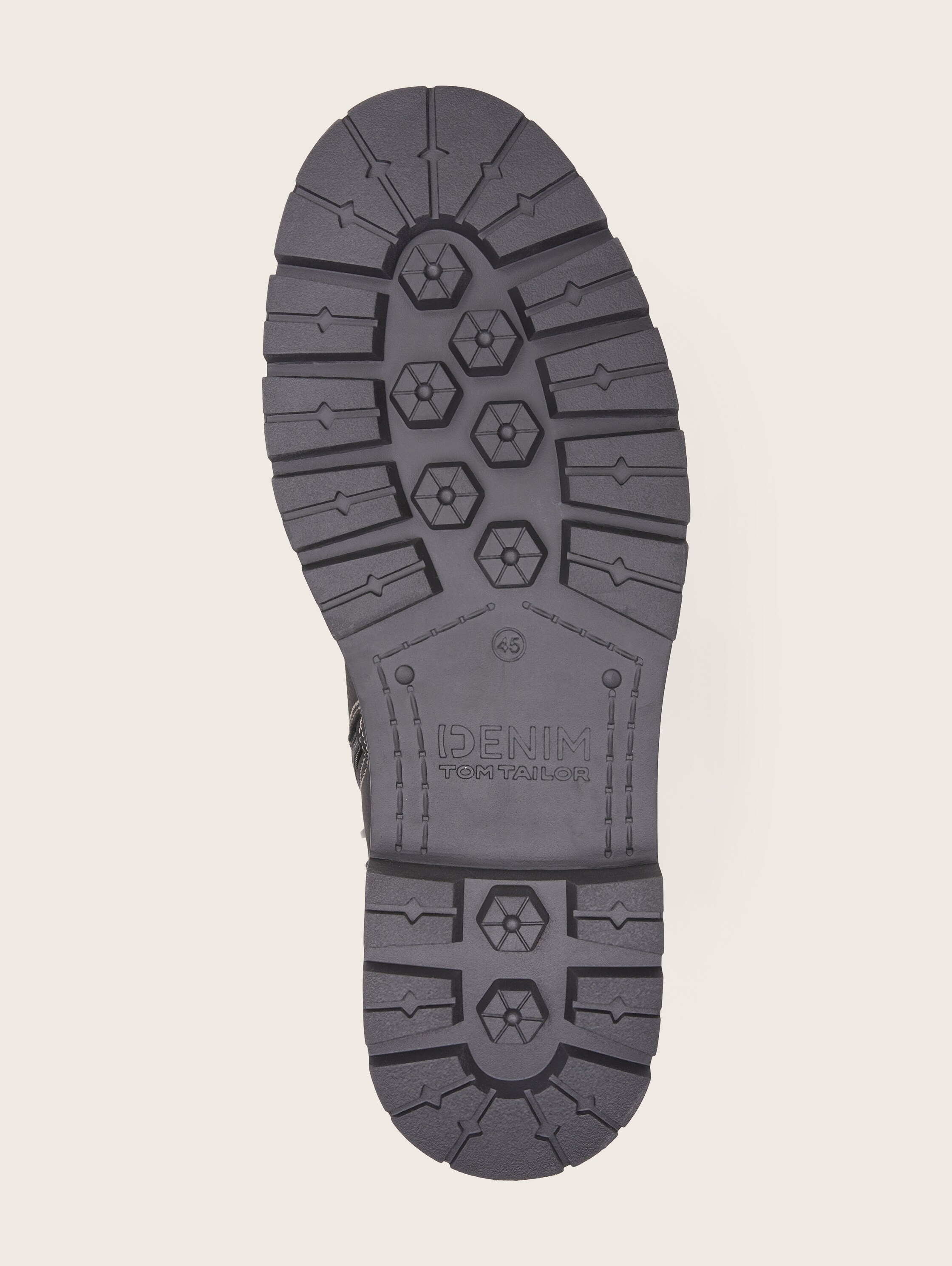 gevoerde laarzen - black - Productaanzicht zool 